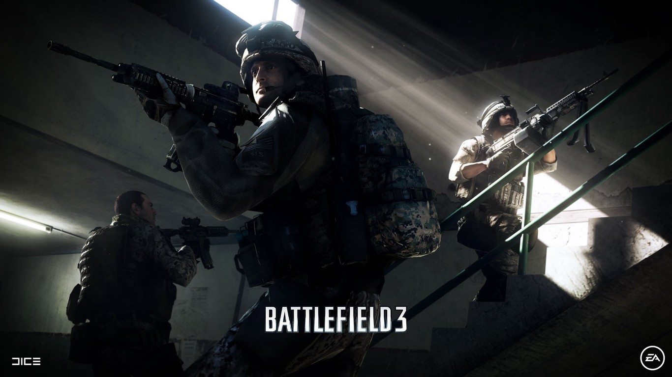 Free download wallpaper Battlefield, Soldier, Video Game, Battlefield 3 on your PC desktop