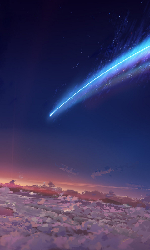 Handy-Wallpaper Himmel, Animes, Your Name Gestern Heute Und Für Immer, Kimi No Na Wa kostenlos herunterladen.