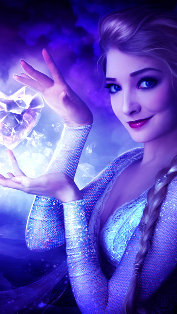 Descarga gratuita de fondo de pantalla para móvil de Mujeres, Cosplay, Congelado (Película), Elsa (Congelada).