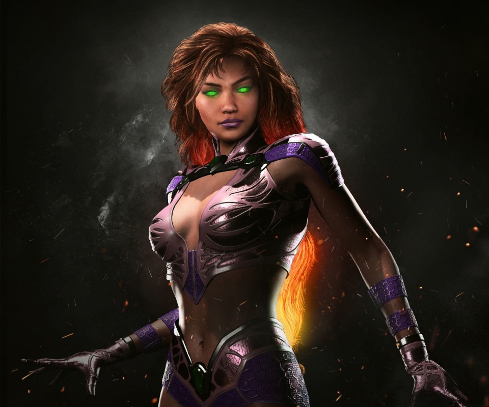 Download mobile wallpaper Video Game, Starfire (Dc Comics), Injustice 2, Injustice for free.