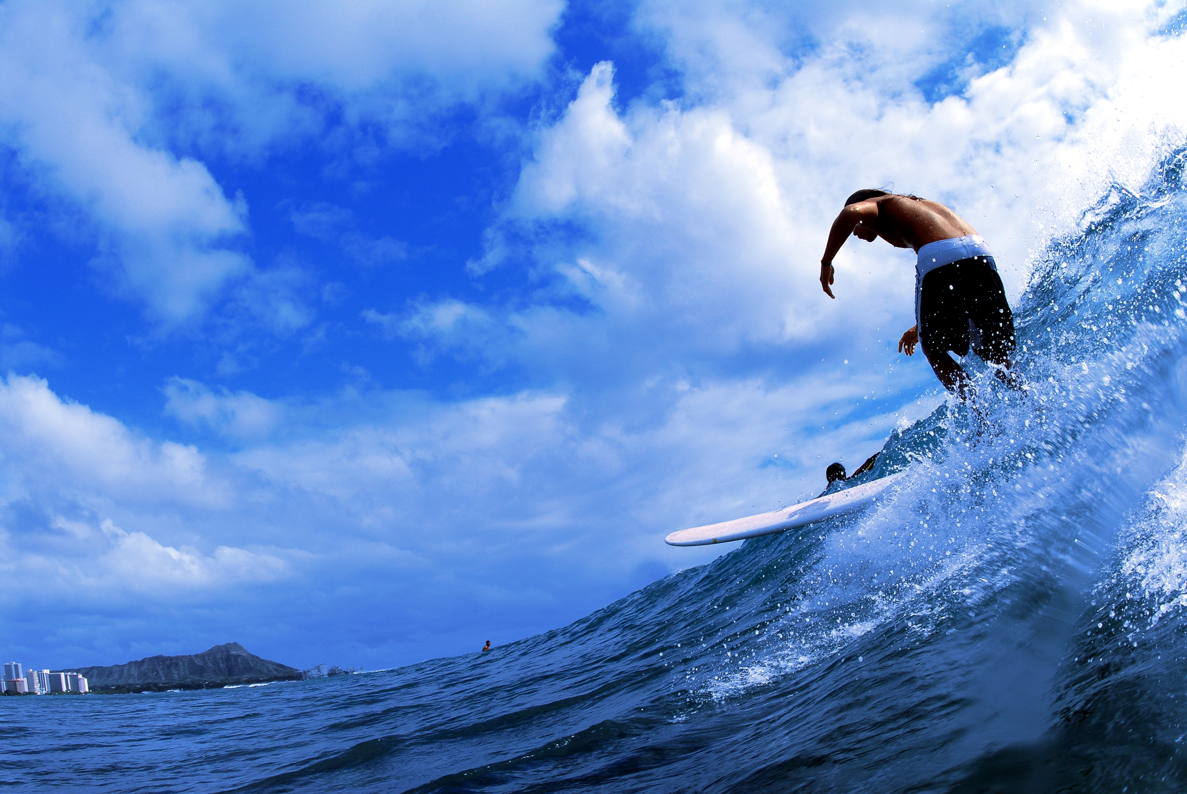High Definition Surfing background