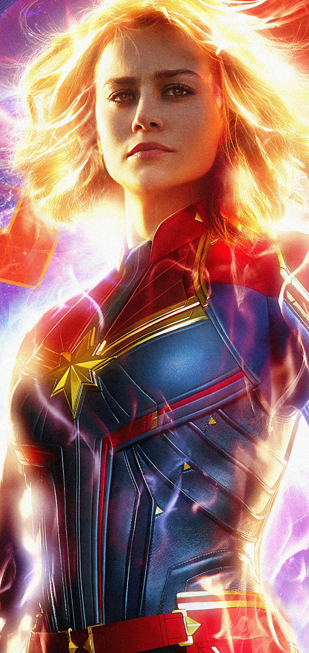 Handy-Wallpaper Filme, Captain Marvel, Brie Larson kostenlos herunterladen.