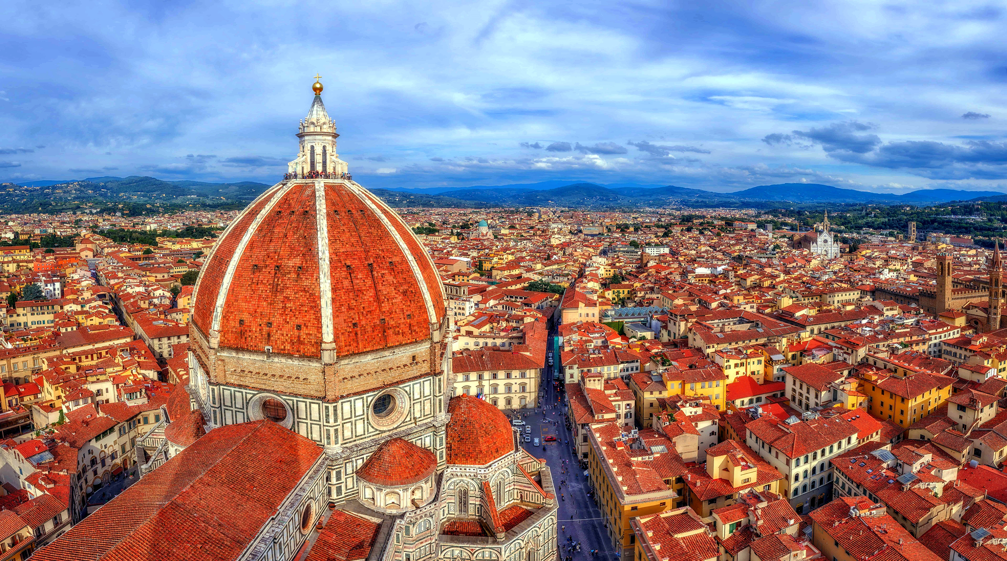florence, italy, man made, city, florence cathedral, cities