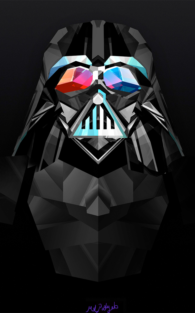 Handy-Wallpaper Darth Vader, Facetten, Filme, Krieg Der Sterne, Star Wars: Episode Vi Das Erwachen Der Macht kostenlos herunterladen.