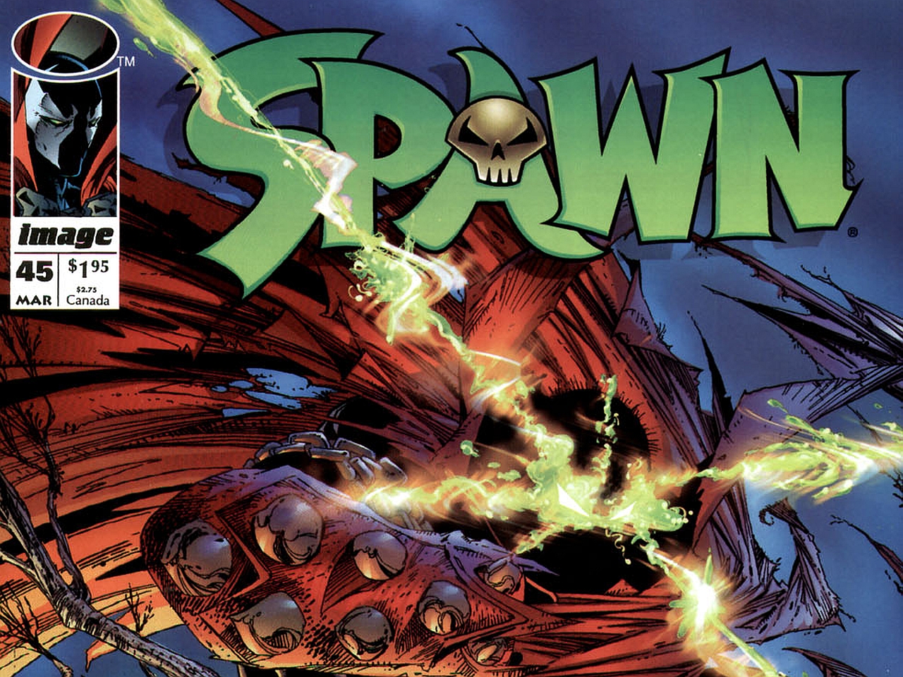 Handy-Wallpaper Comics, Spawn kostenlos herunterladen.