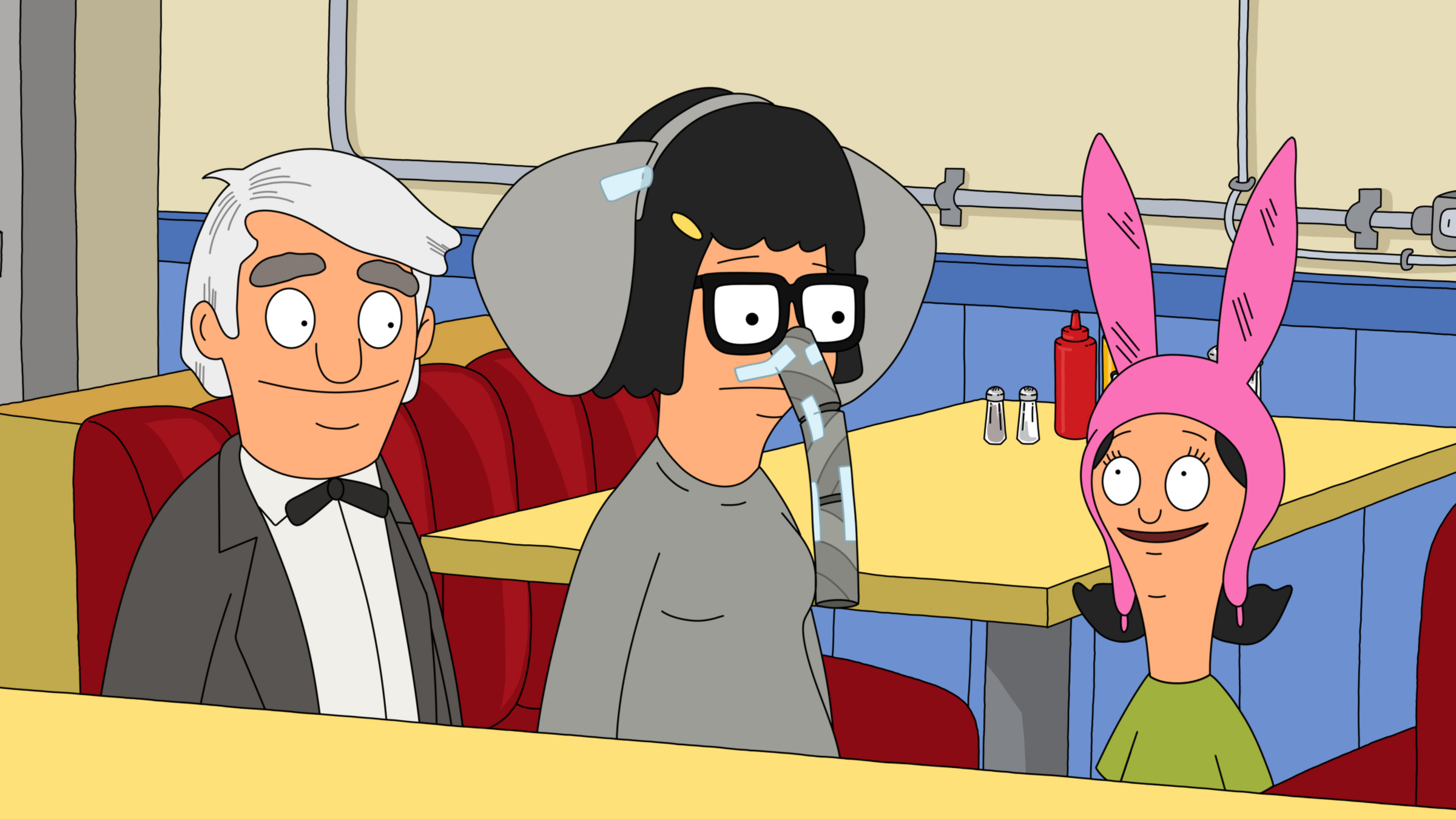 tv show, bob's burgers, louise belcher, tina belcher