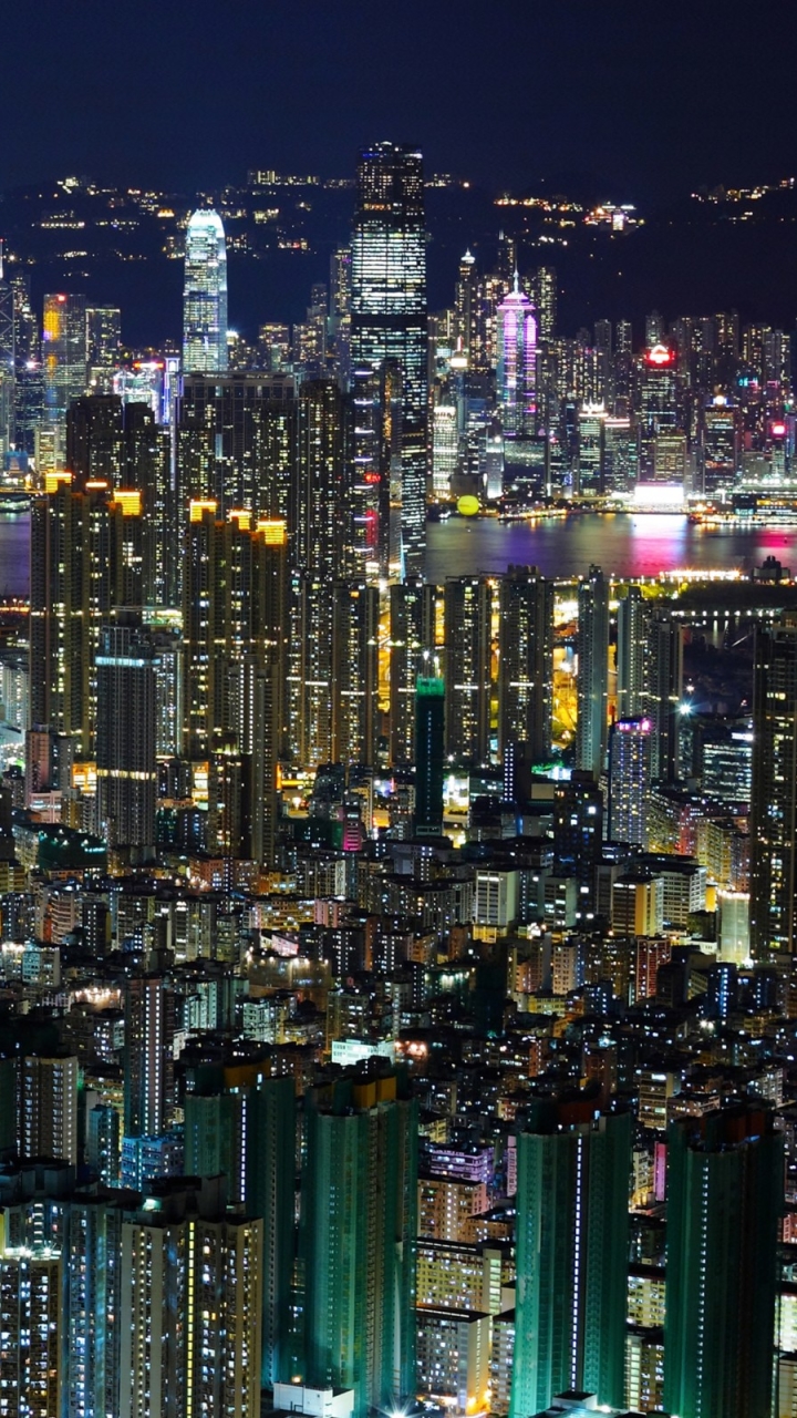 Download mobile wallpaper Cities, Hong Kong, Man Made for free.