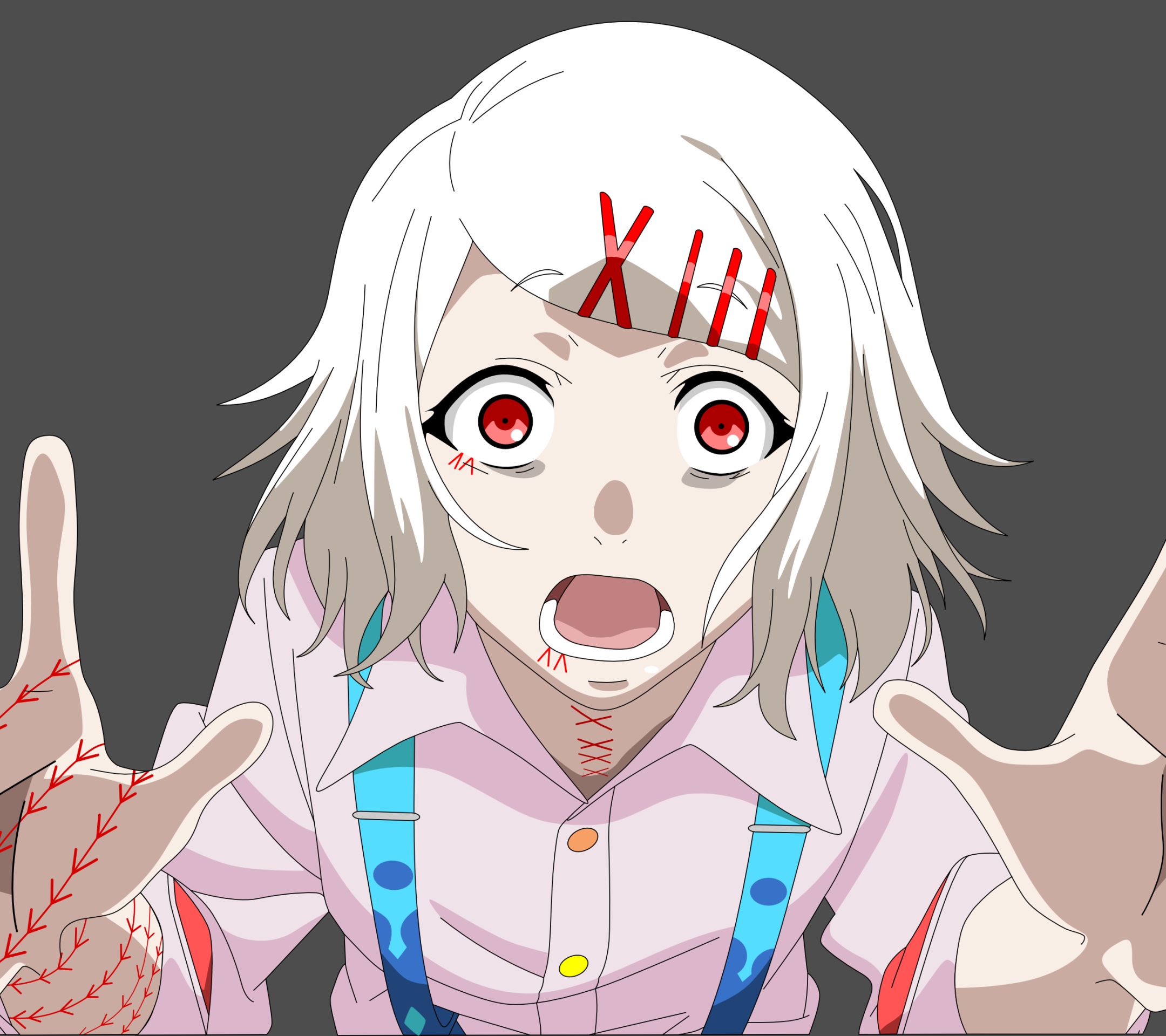 Laden Sie das Animes, Tokyo Ghoul, Juuzou Suzuya-Bild kostenlos auf Ihren PC-Desktop herunter