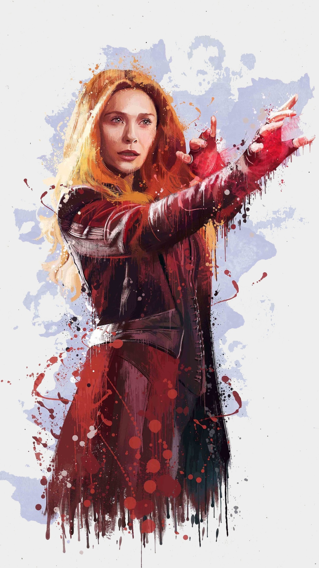 Download mobile wallpaper Movie, The Avengers, Scarlet Witch, Elizabeth Olsen, Avengers: Infinity War for free.