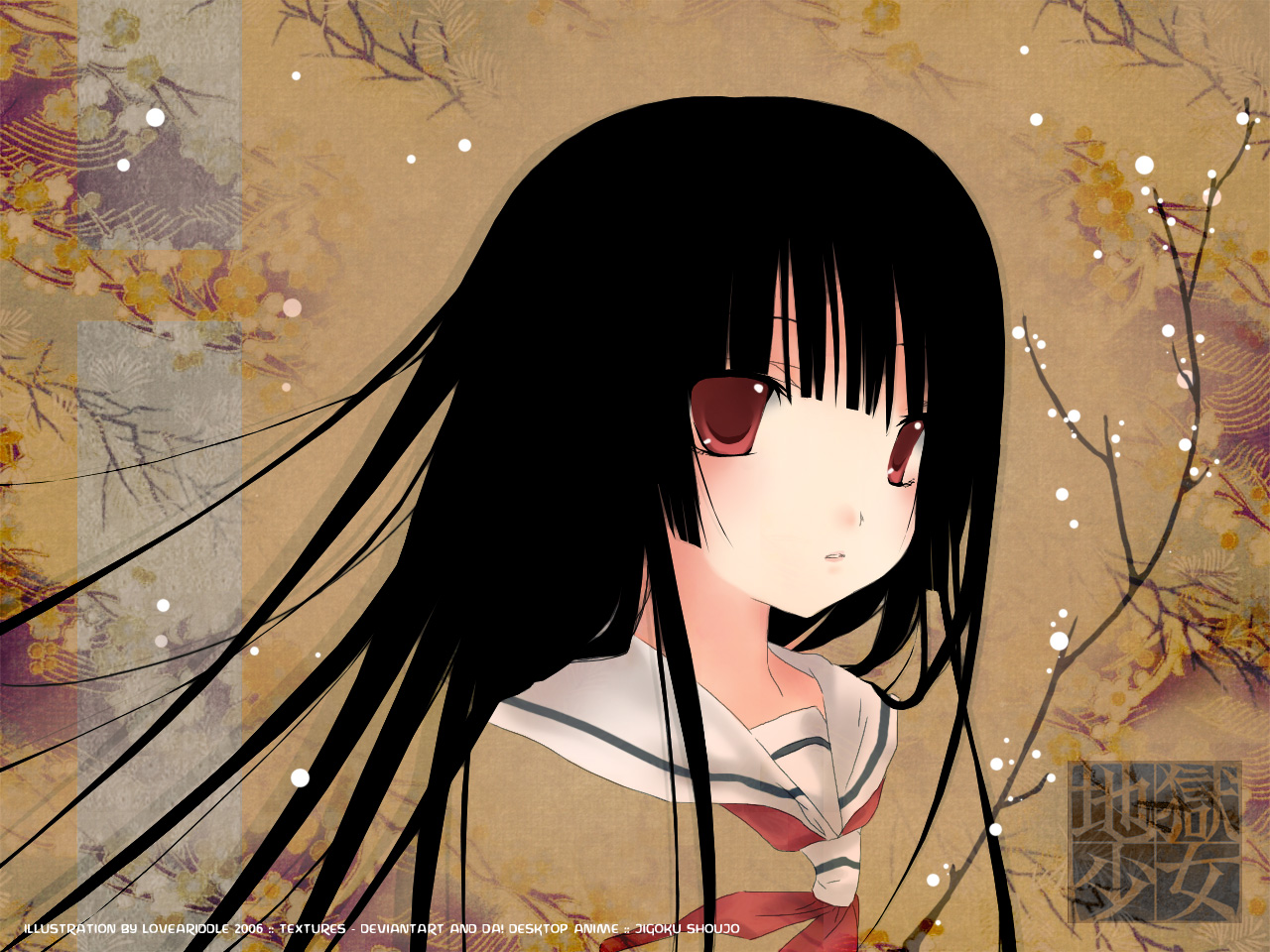 Free download wallpaper Anime, Jigoku Shōjo on your PC desktop