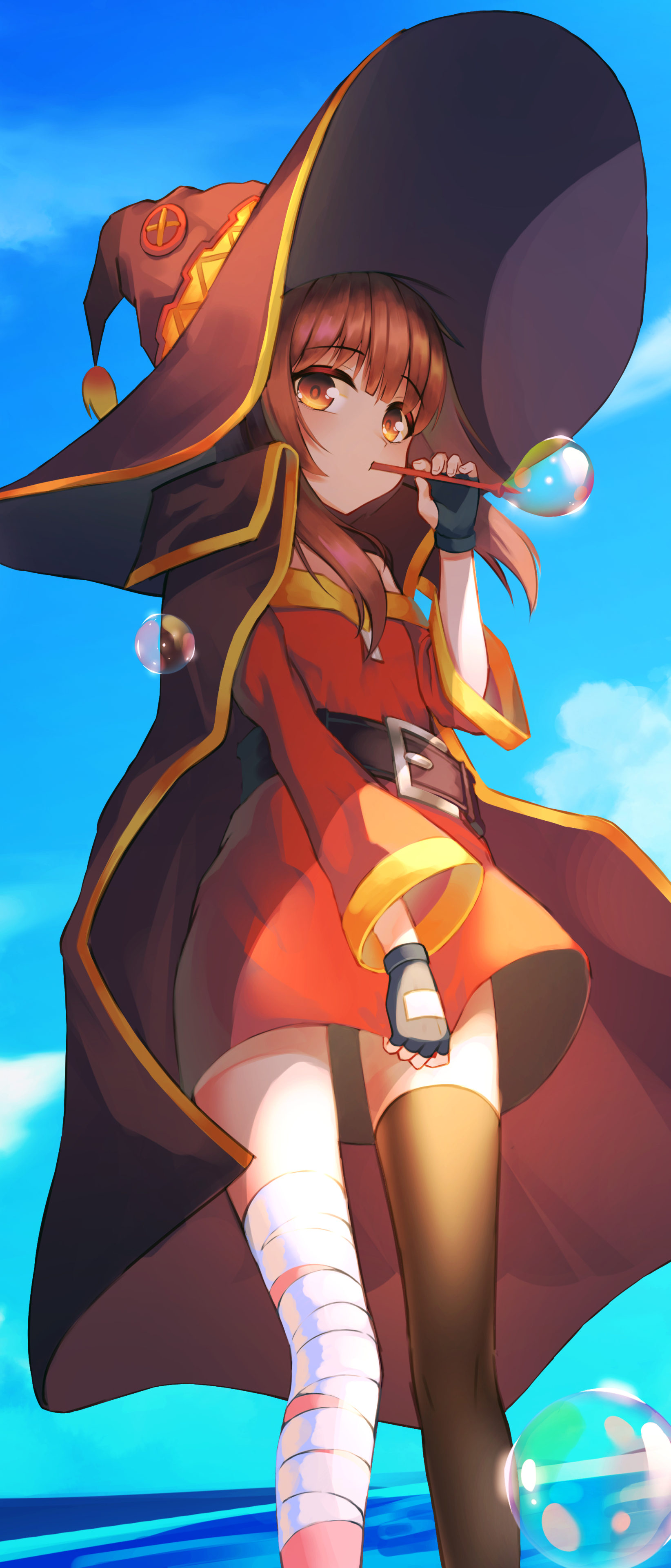 Descarga gratuita de fondo de pantalla para móvil de Animado, Pelo Castaño, Konosuba: God's Blessing On This Wonderful World!, Megumin (Kono Suba), Konosuba.