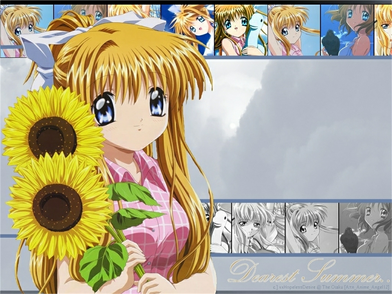 Free download wallpaper Anime, Air, Misuzu Kamio, Sora (Air) on your PC desktop