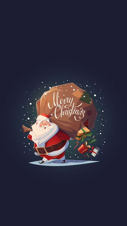 Download mobile wallpaper Christmas, Holiday, Santa, Merry Christmas for free.