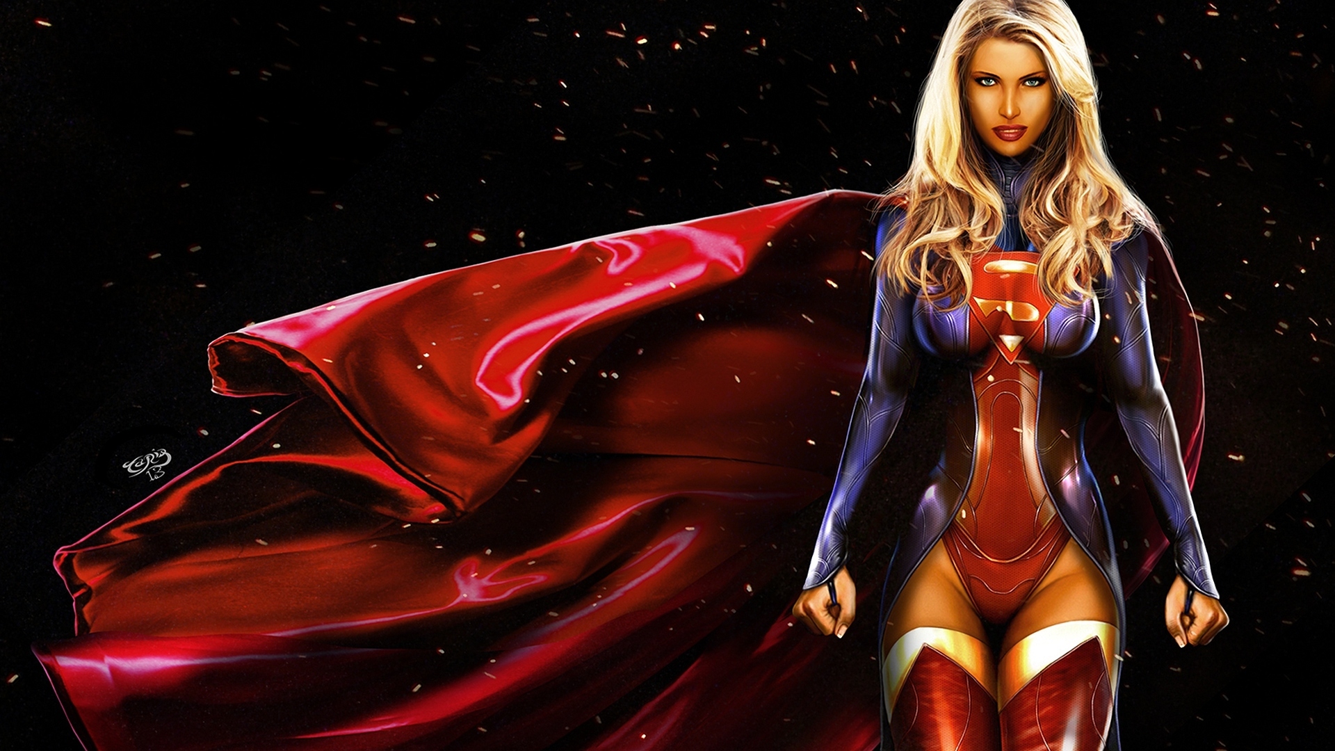 327890 descargar fondo de pantalla historietas, supergirl, superhombre: protectores de pantalla e imágenes gratis