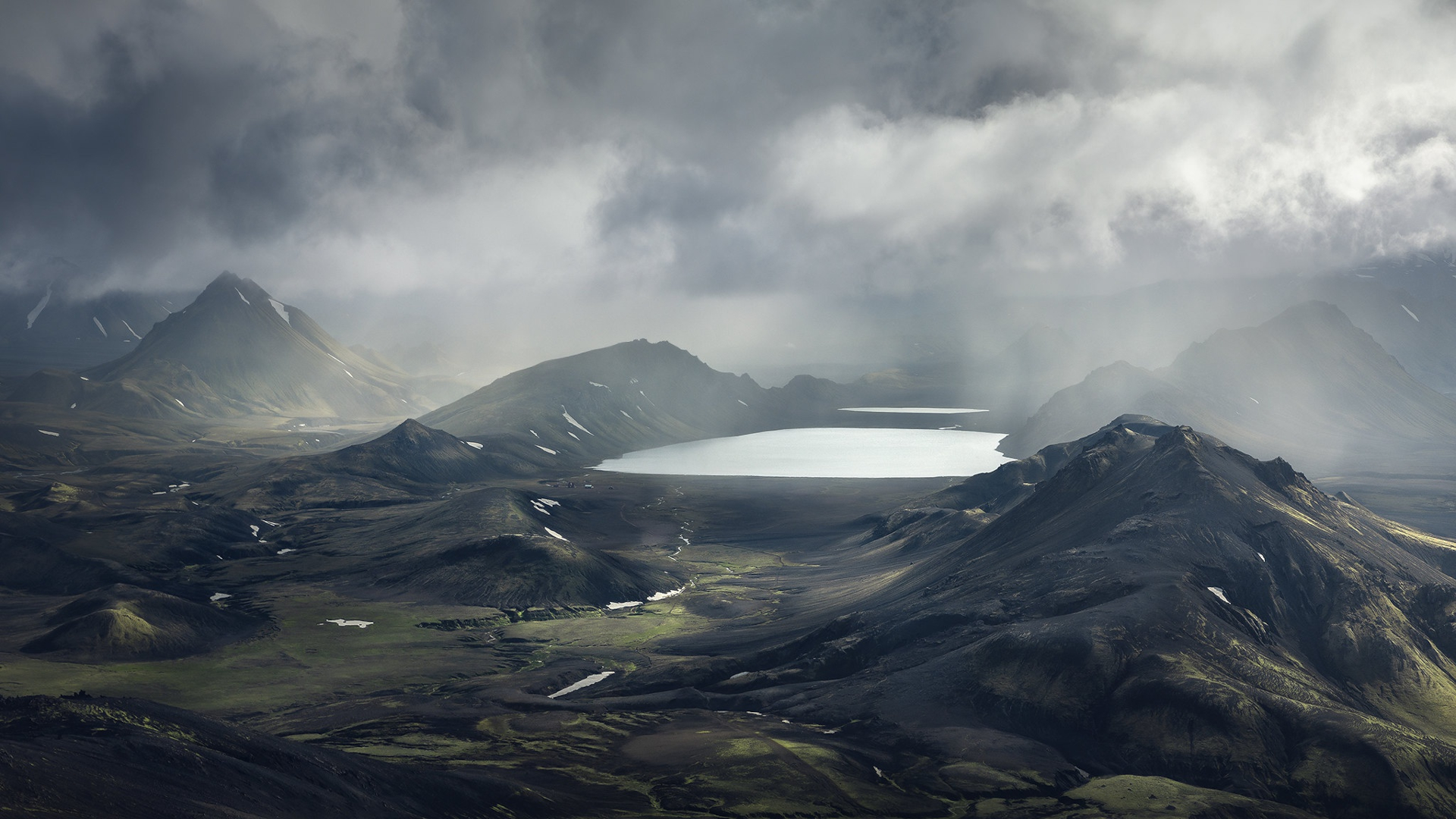 Free download wallpaper Mountains, Mountain, Lake, Fog, Earth, Morning on your PC desktop