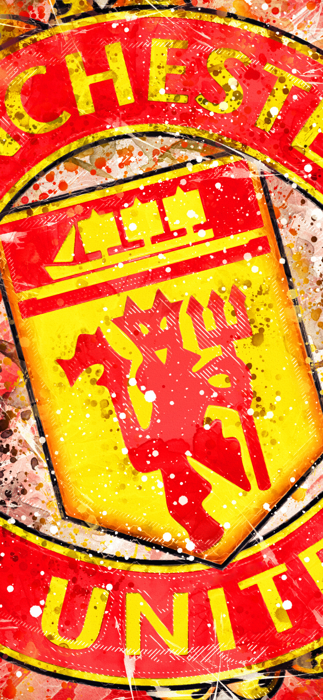 Handy-Wallpaper Sport, Fußball, Logo, Manchester United kostenlos herunterladen.