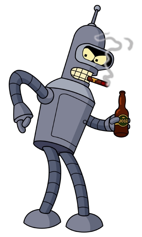 Descarga gratuita de fondo de pantalla para móvil de Futurama, Series De Televisión, Bender (Futurama).