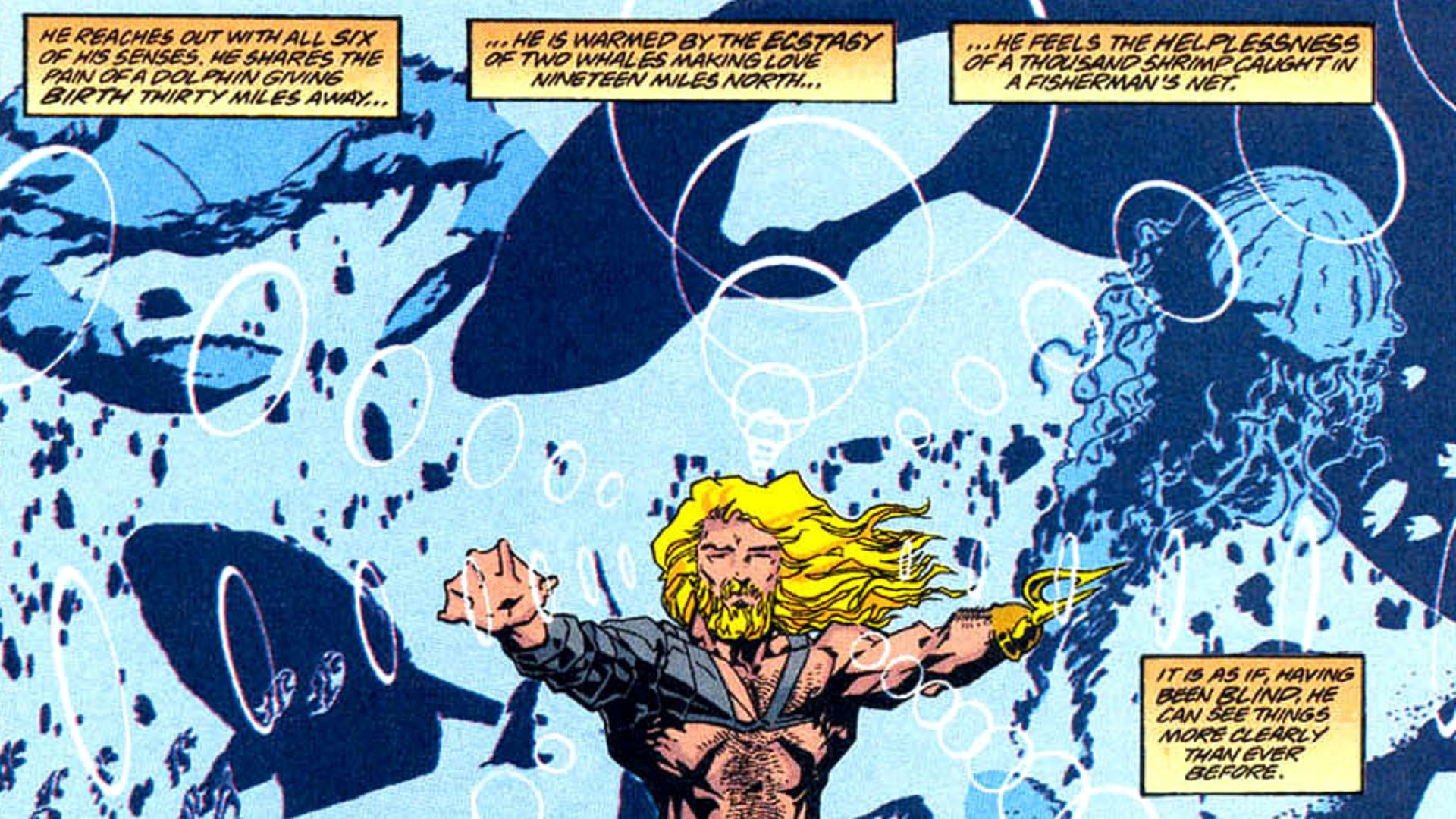 Handy-Wallpaper Comics, Aquaman kostenlos herunterladen.