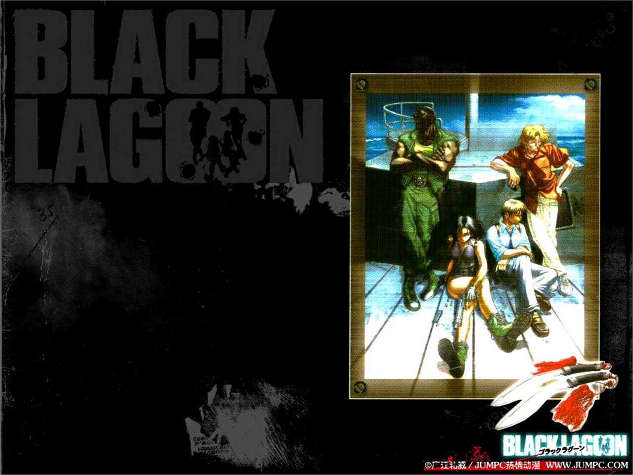 Téléchargez des papiers peints mobile Animé, Black Lagoon gratuitement.