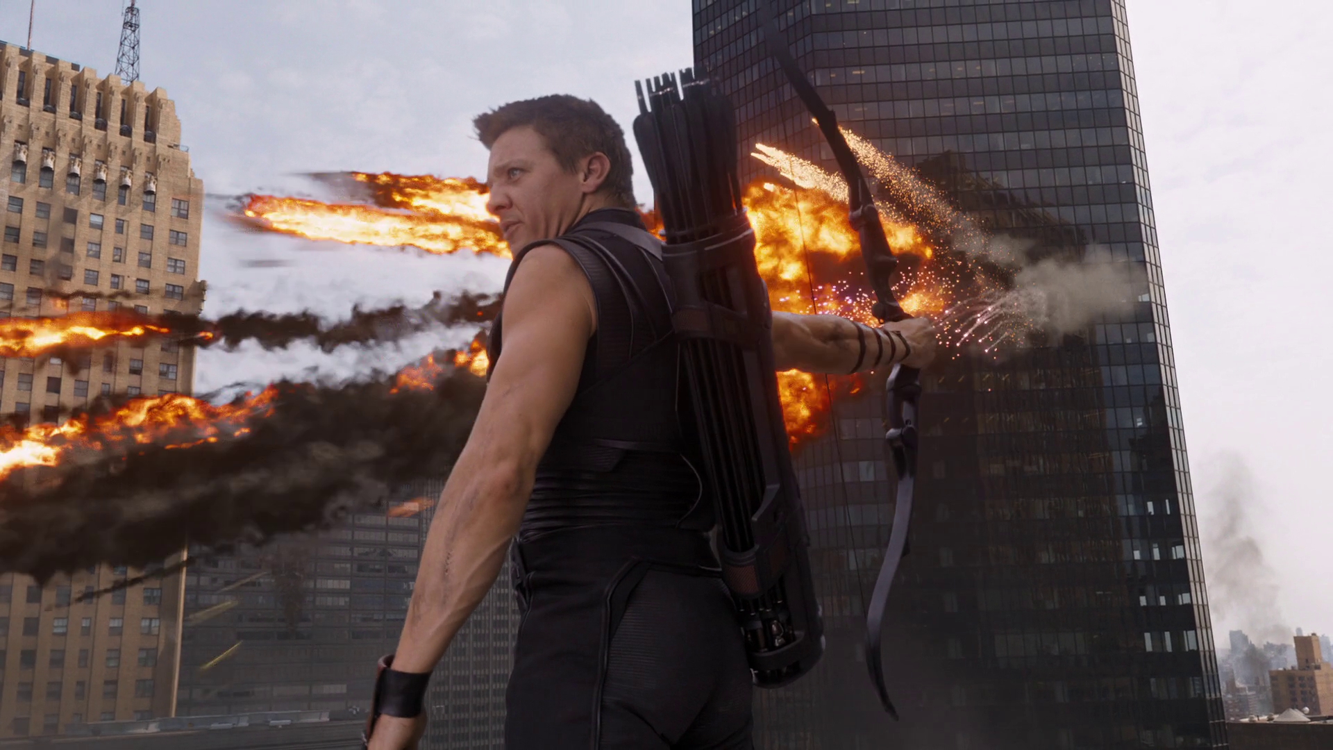 Free download wallpaper Movie, Hawkeye, The Avengers, Jeremy Renner on your PC desktop