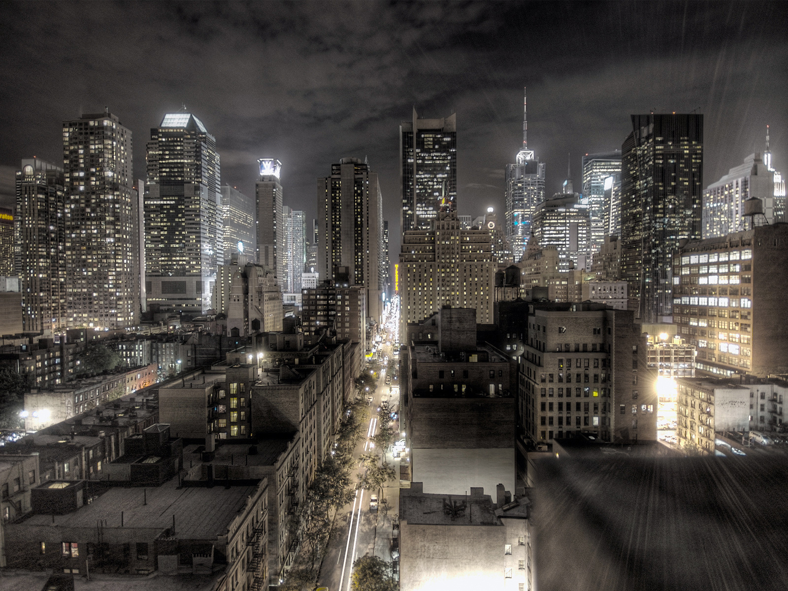 Free download wallpaper Cities, Night, Landscape, Streets on your PC desktop