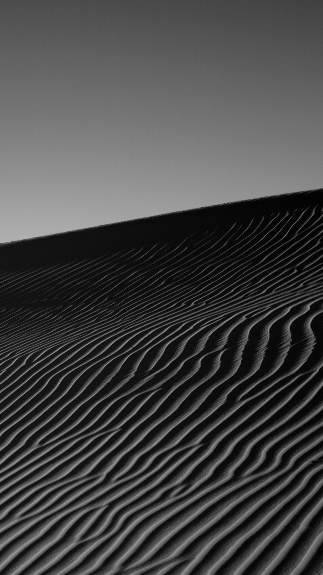 Download mobile wallpaper Sand, Desert, Earth, Dune, Sahara, Africa, Algeria, Black & White for free.