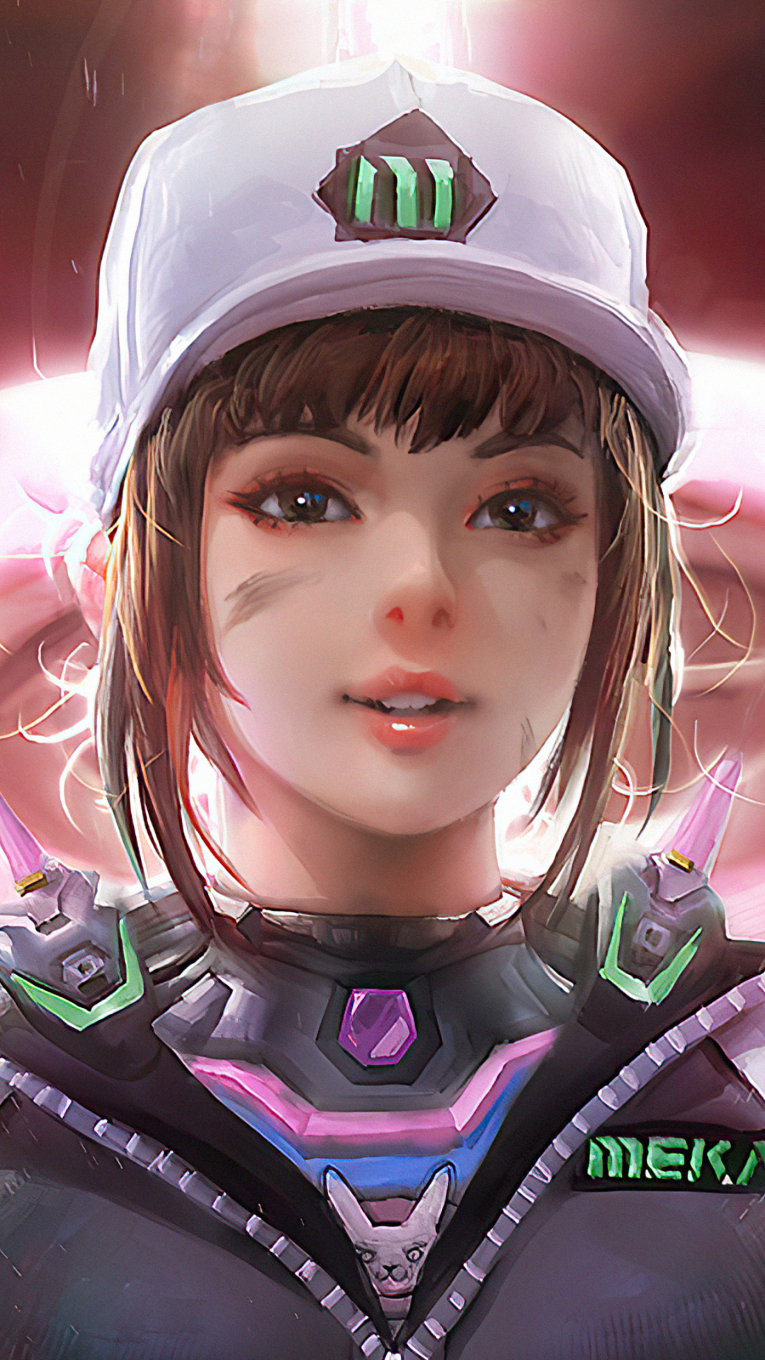 Скачать картинку Overwatch, Видеоигры, D Va (Наблюдение) в телефон бесплатно.