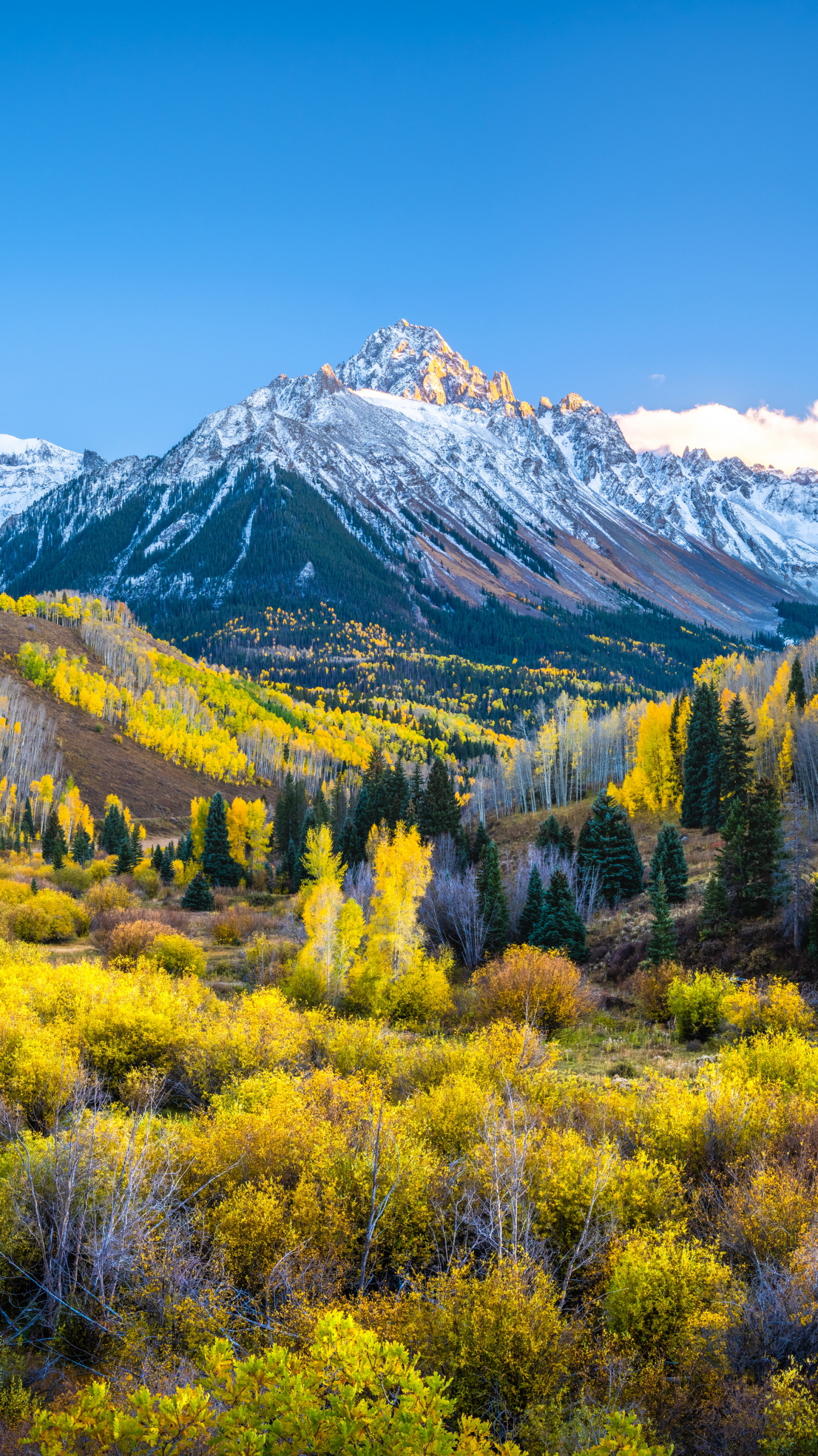 無料モバイル壁紙風景, 秋, 山, 地球をダウンロードします。