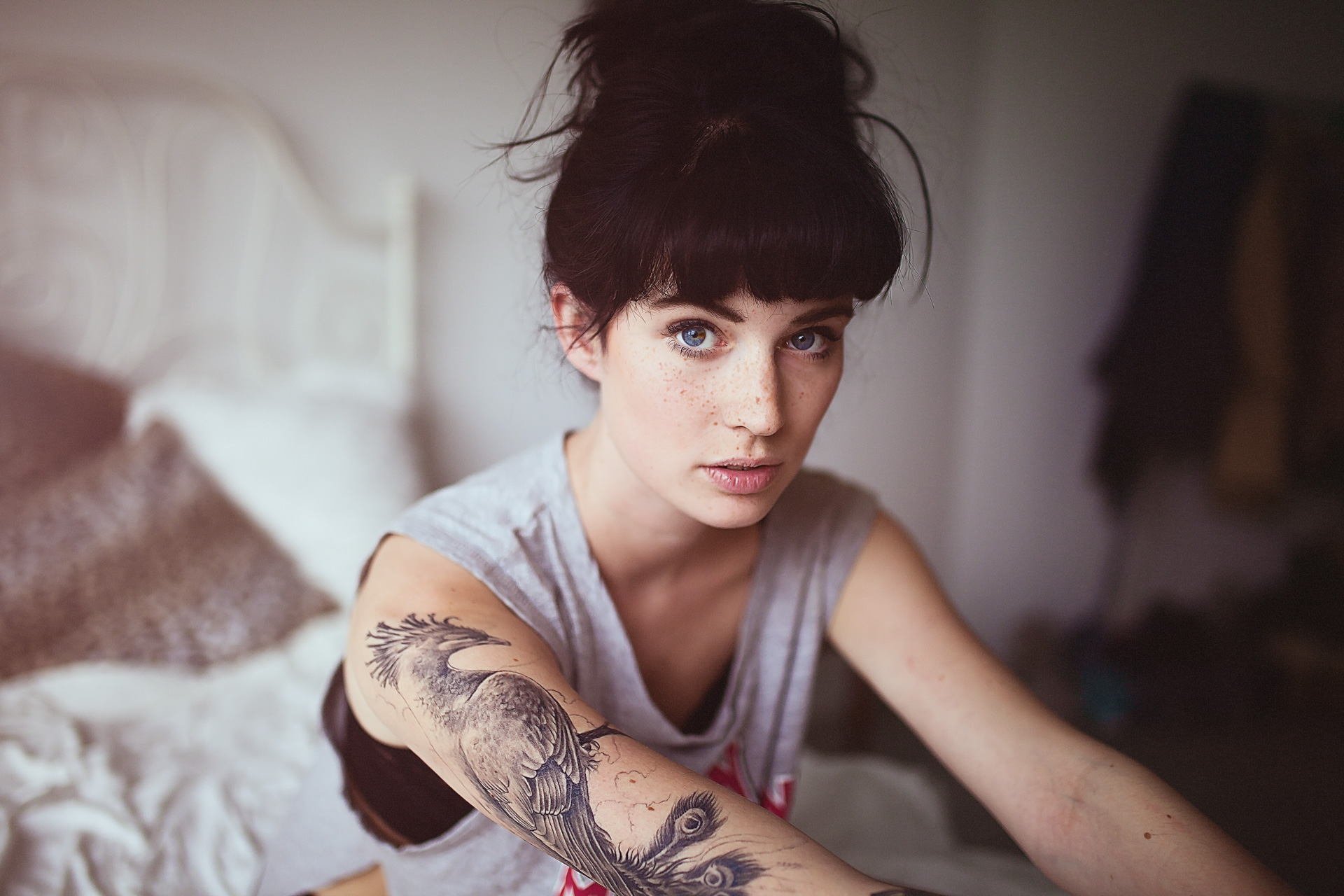 Free download wallpaper Tattoo, Women on your PC desktop