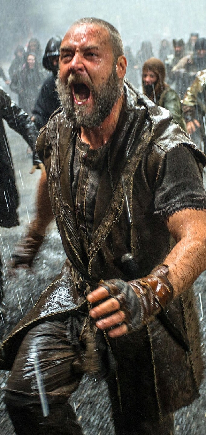 Download mobile wallpaper Movie, Russell Crowe, Noah for free.