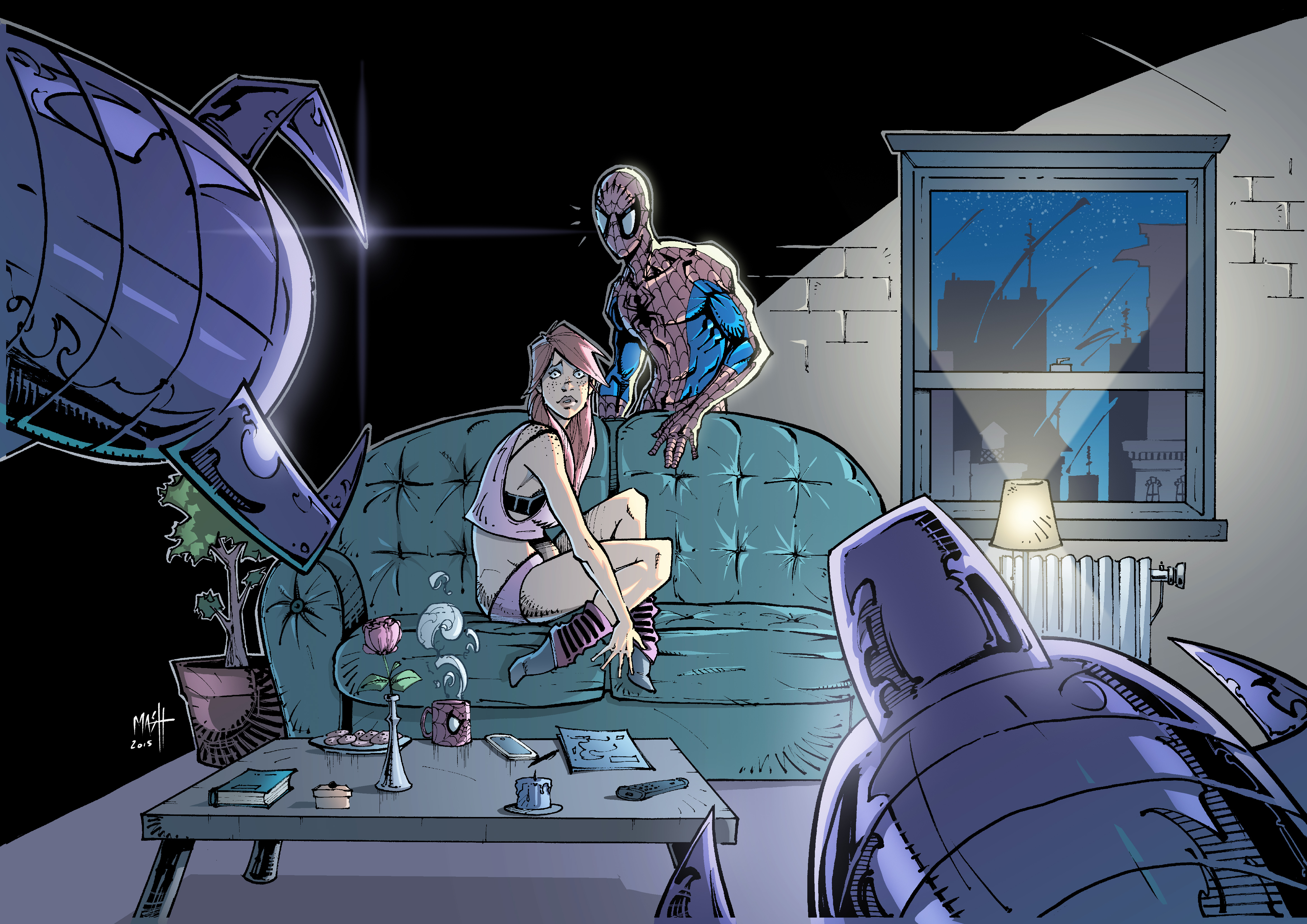 comics, spider man, mary jane watson