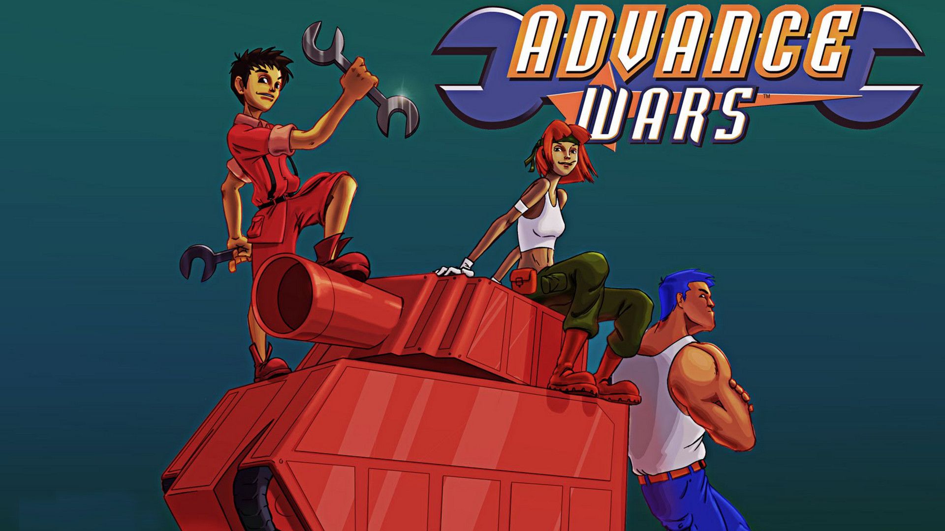 video game, advance wars, andy (advance wars), max (advance wars), sami (advance wars)