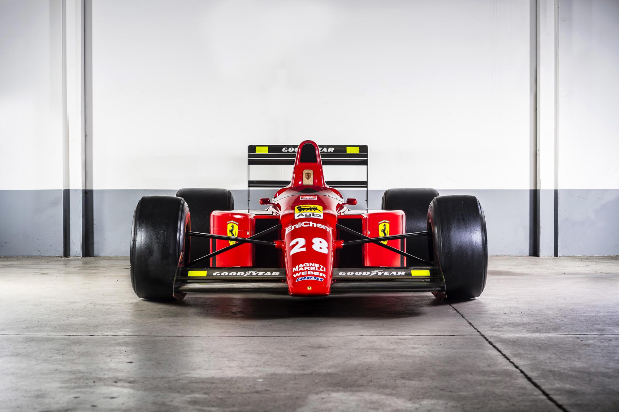 Laden Sie Ferrari F1 89 HD-Desktop-Hintergründe herunter