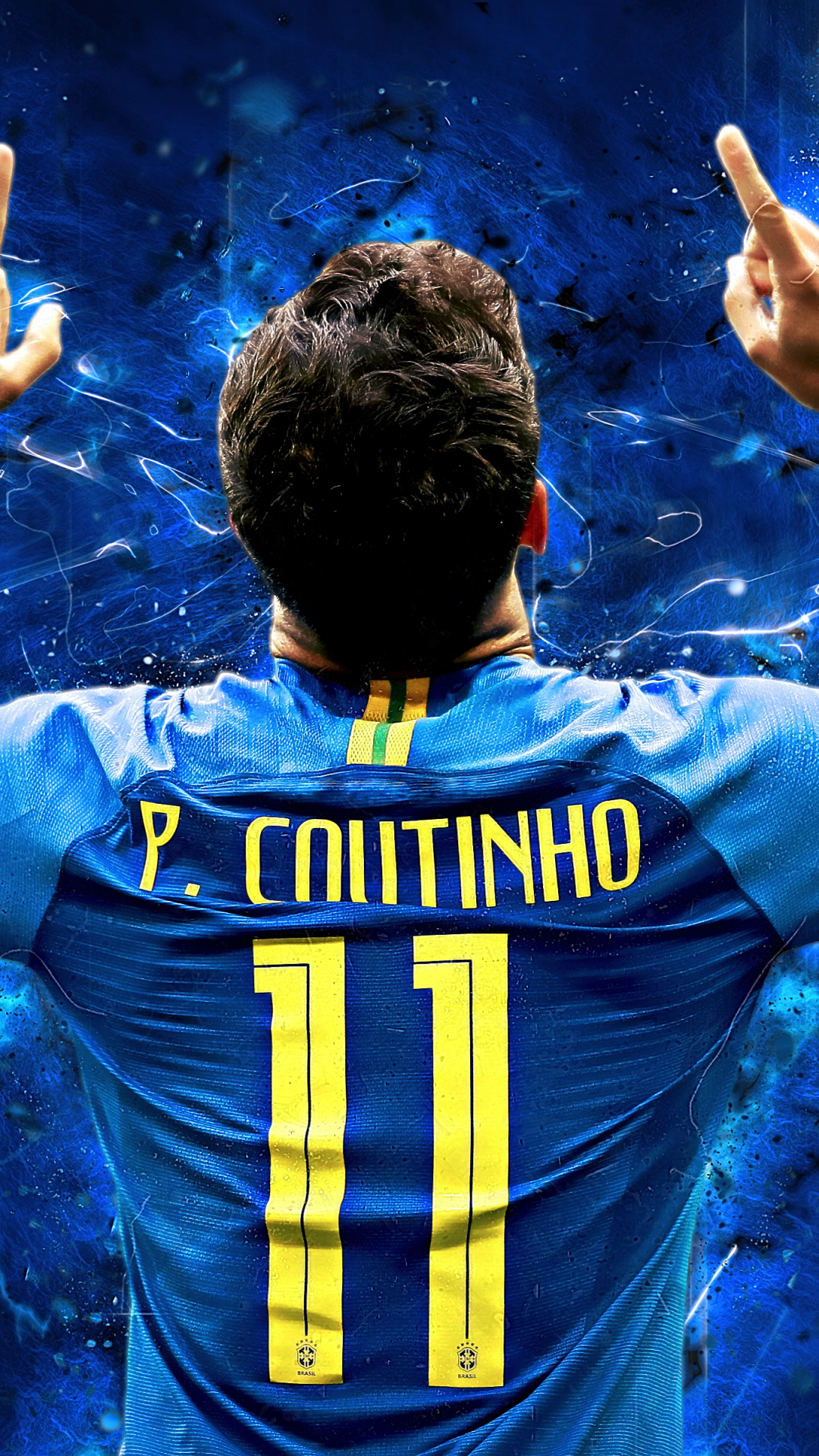 無料モバイル壁紙スポーツ, サッカー, ブラジル人, フィリップ・コウチーニョをダウンロードします。
