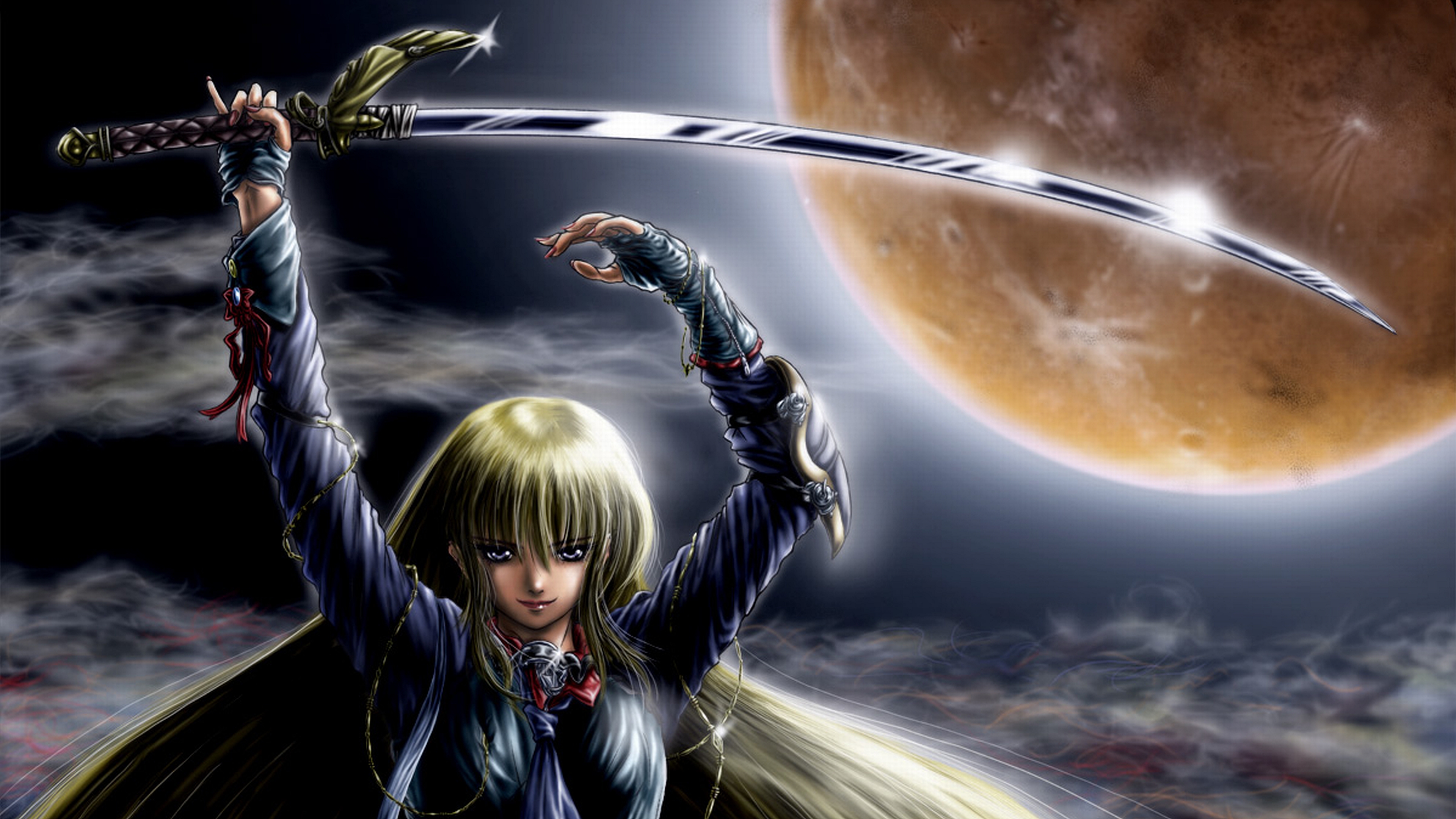 Free download wallpaper Anime, Sword, Original on your PC desktop