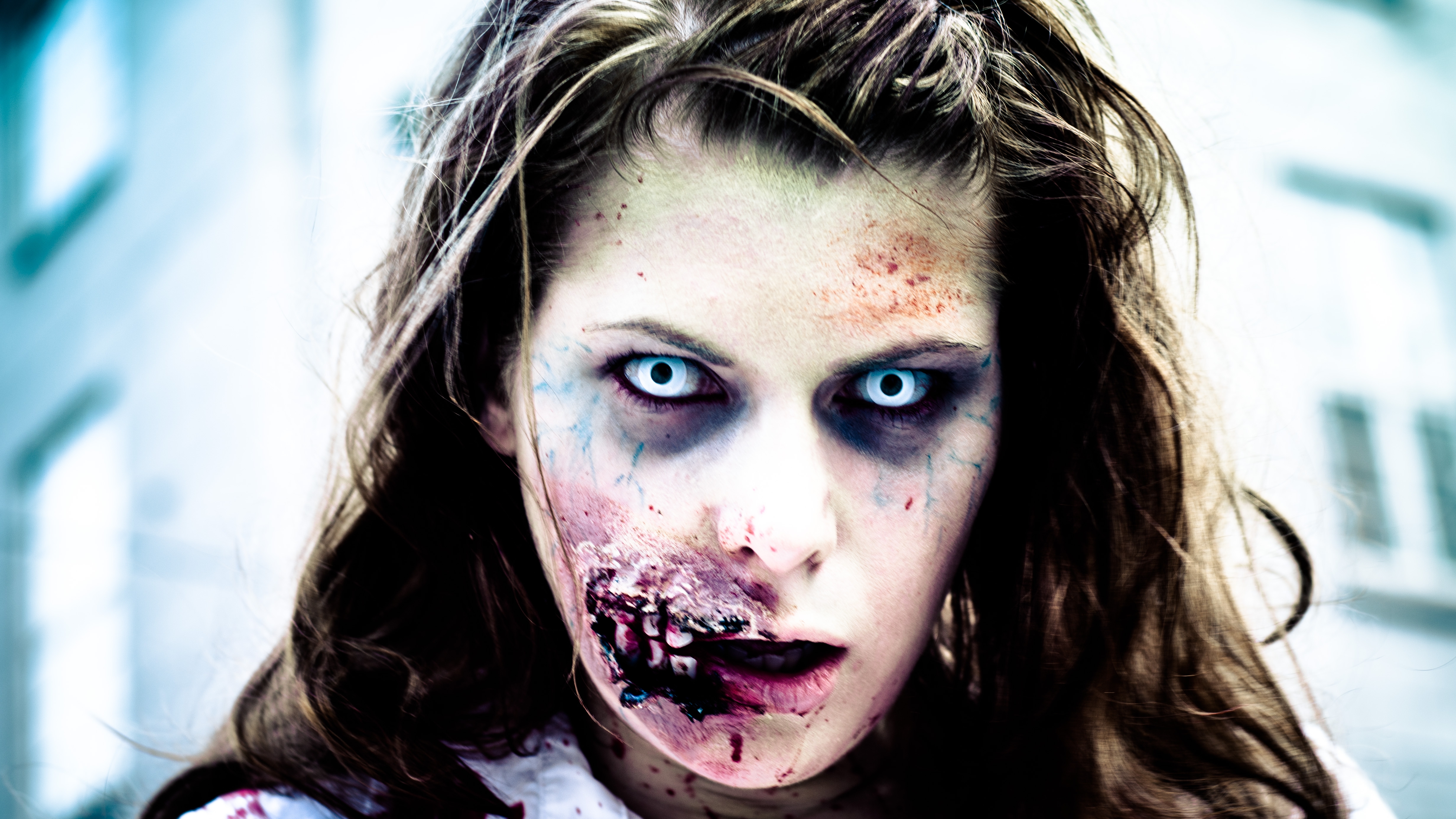 Download mobile wallpaper Dark, Zombie for free.