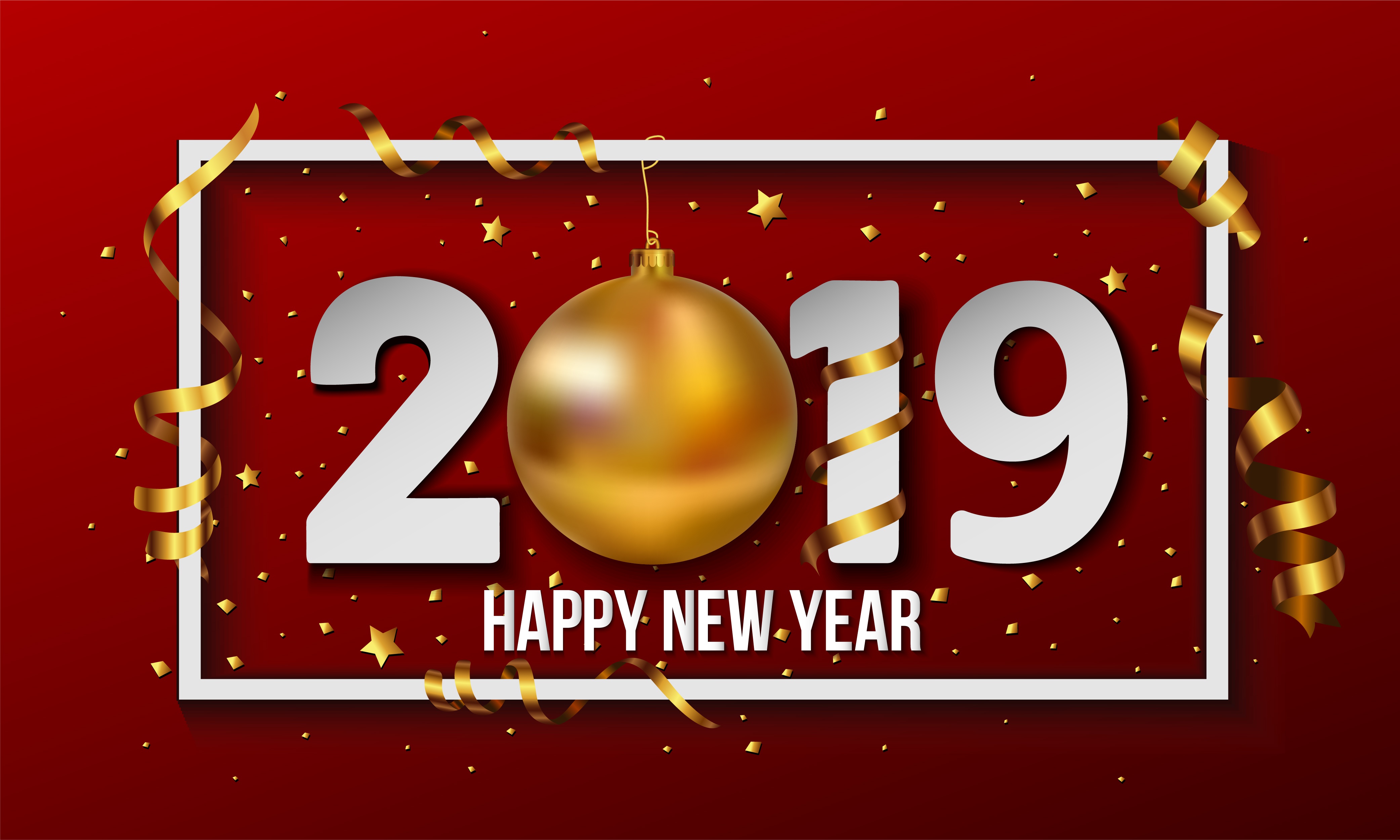 918682 завантажити шпалери свято, новий рік 2019, щасливого нового року, новий рік - заставки і картинки безкоштовно