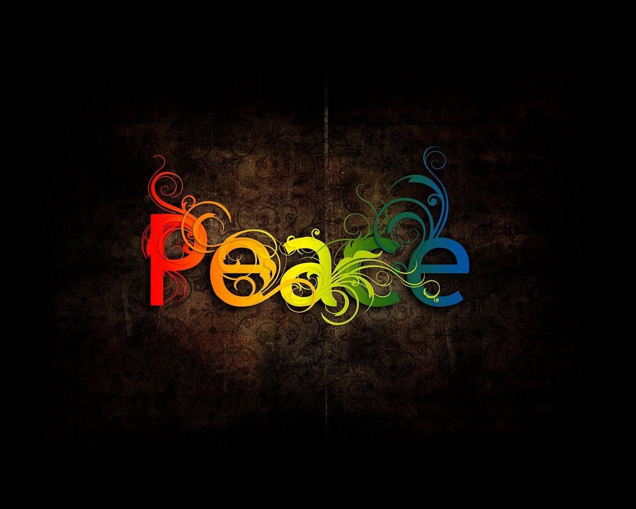 Download mobile wallpaper Color, Peace, Coloured, Patterns, Abstract, Words for free.