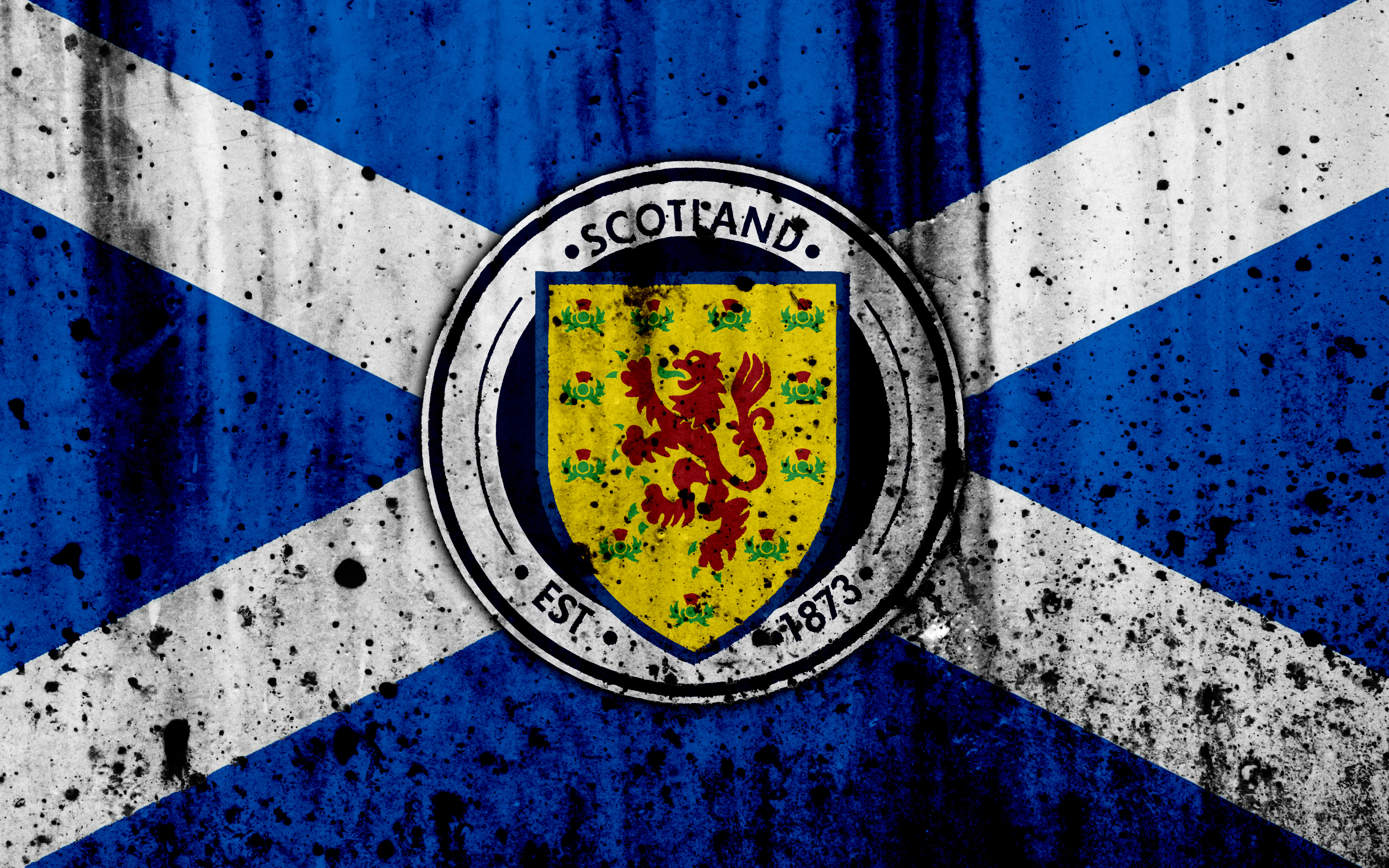 Скачать обои Сборная Шотландии По Футболу на телефон бесплатно