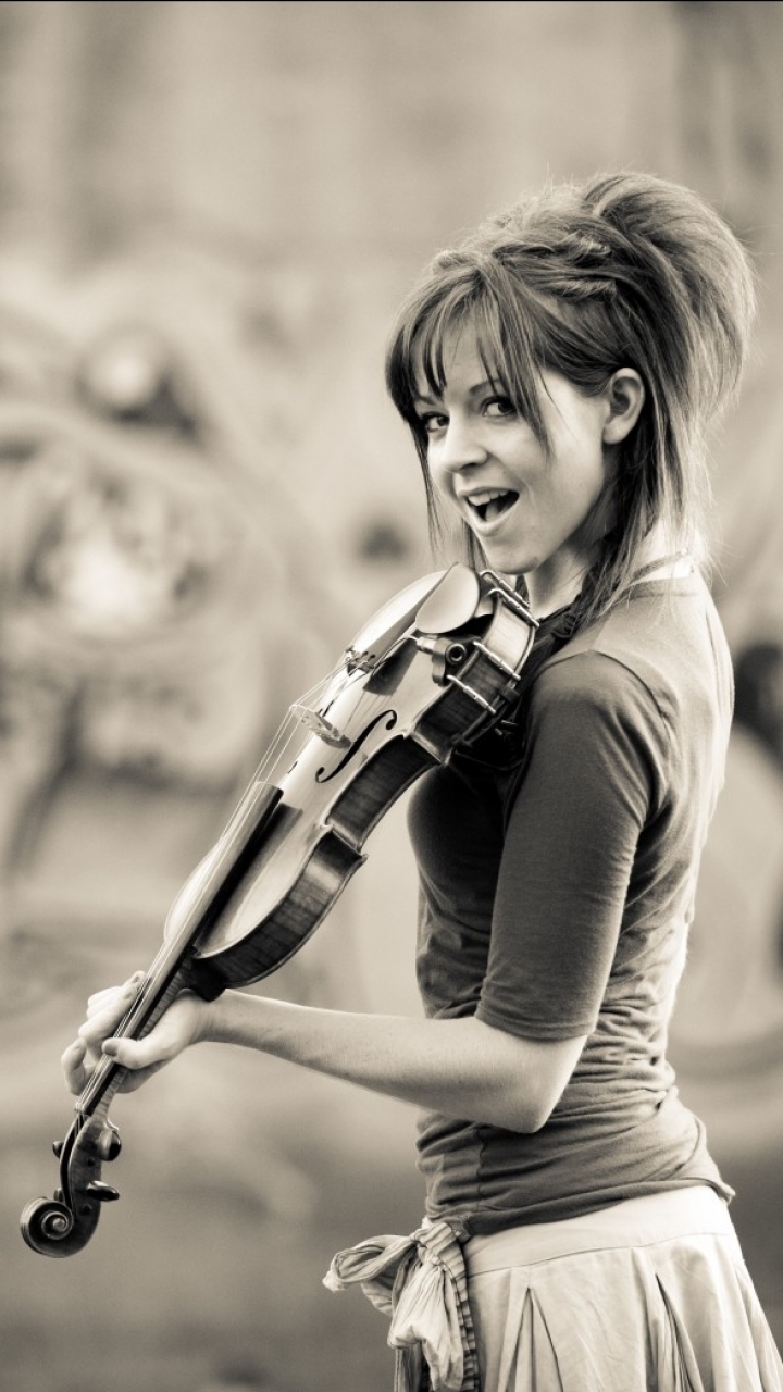 Descarga gratuita de fondo de pantalla para móvil de Música, Lindsey Stirling.