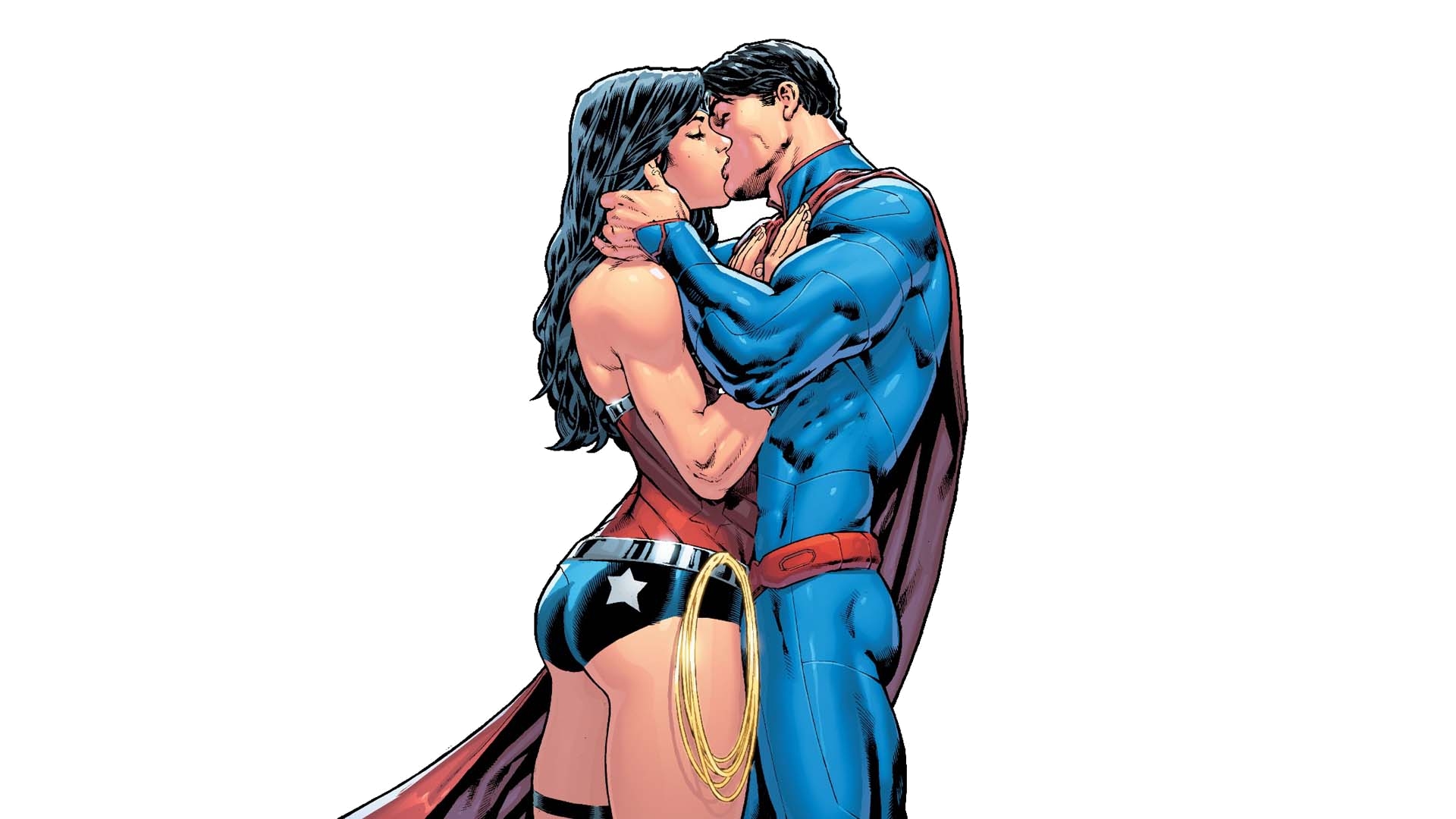 Скачать обои Супермен/чудо Женщина на телефон бесплатно