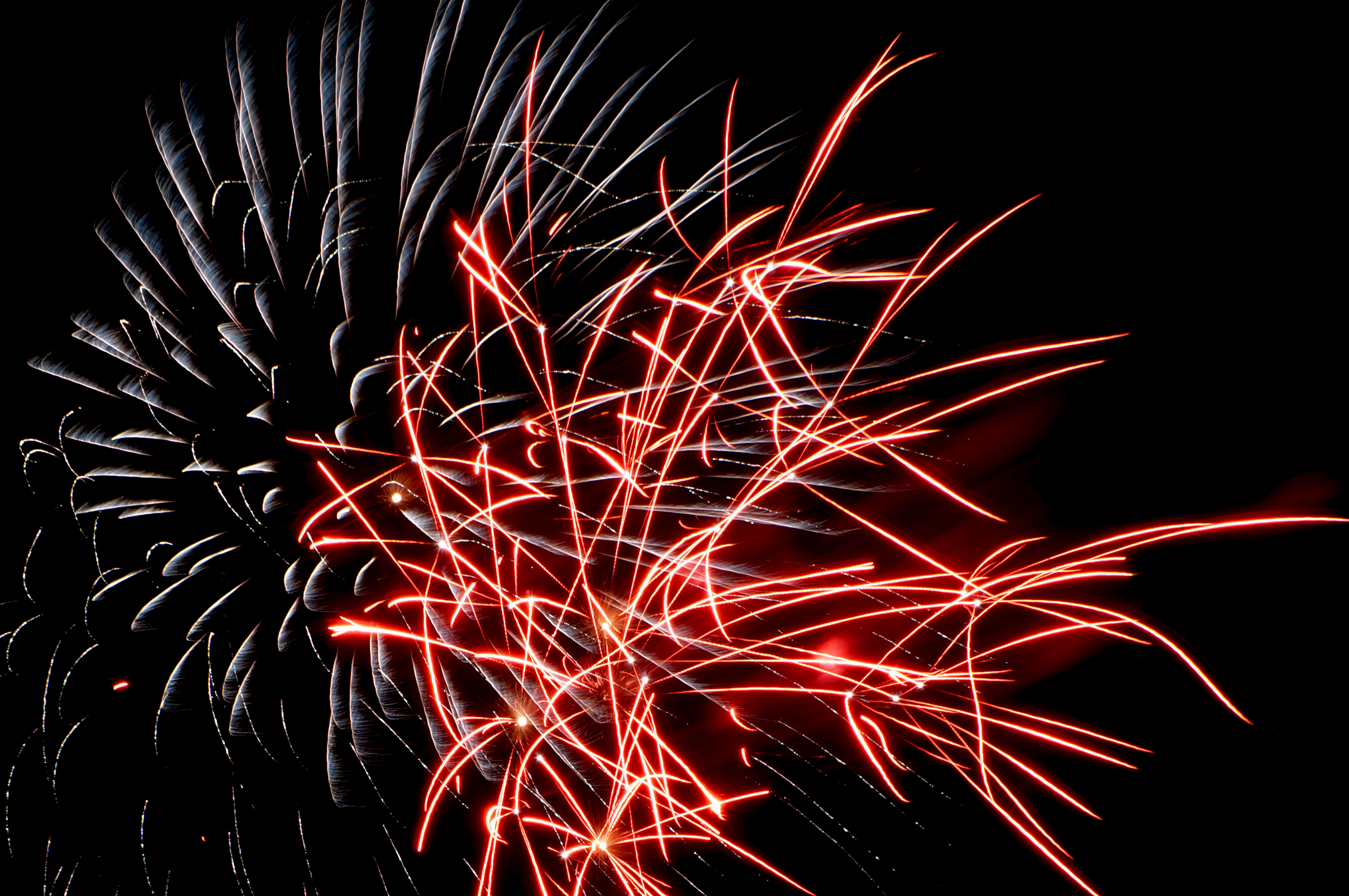 Download mobile wallpaper Sparks, Holidays, Fireworks, Glow, Firework for free.