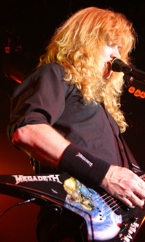Baixar papel de parede para celular de Música, Metallica, Megadeth, Dave Mustaine gratuito.