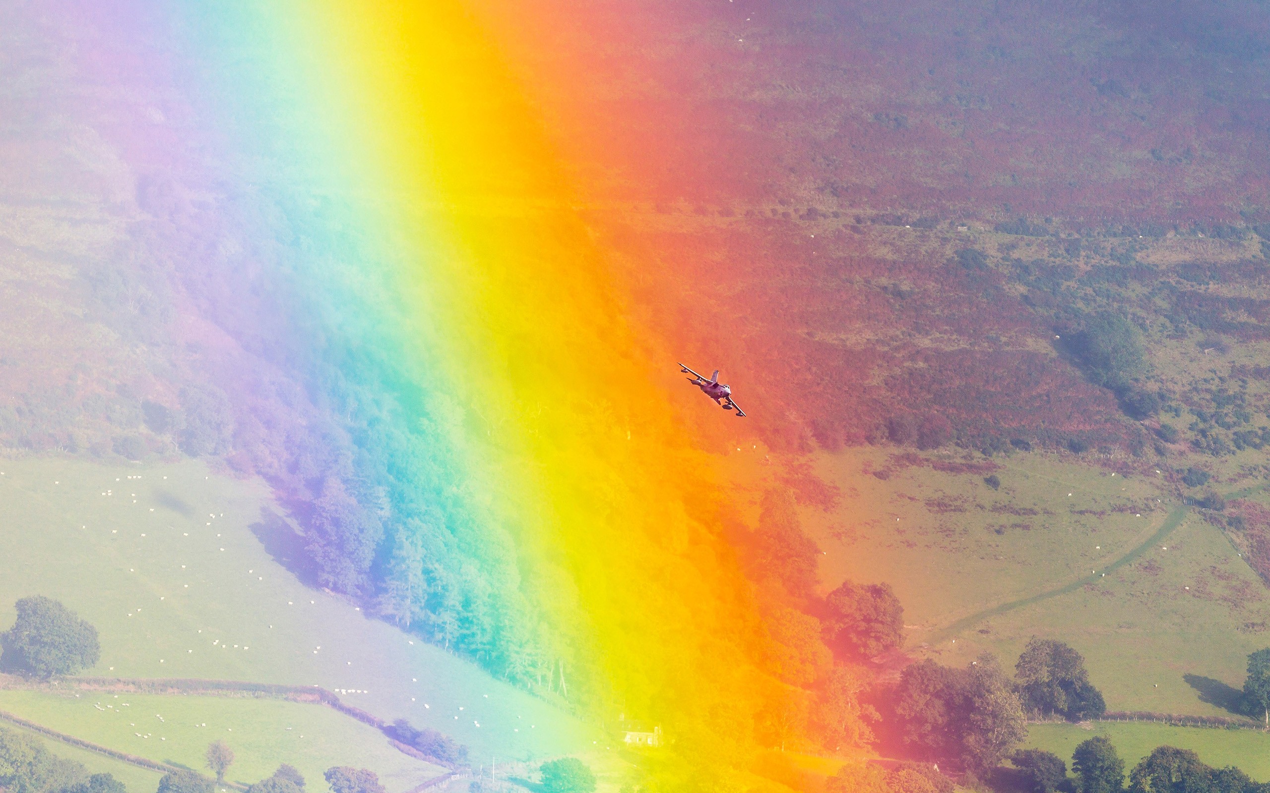 Laden Sie das Regenbogen, Militär, Düsenjäger, Panavia Tornado-Bild kostenlos auf Ihren PC-Desktop herunter