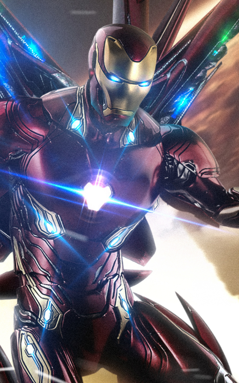 Handy-Wallpaper Rüstung, Filme, Ironman, Rächer, Tony Stark, Die Rächer, Avengers: Endgame kostenlos herunterladen.