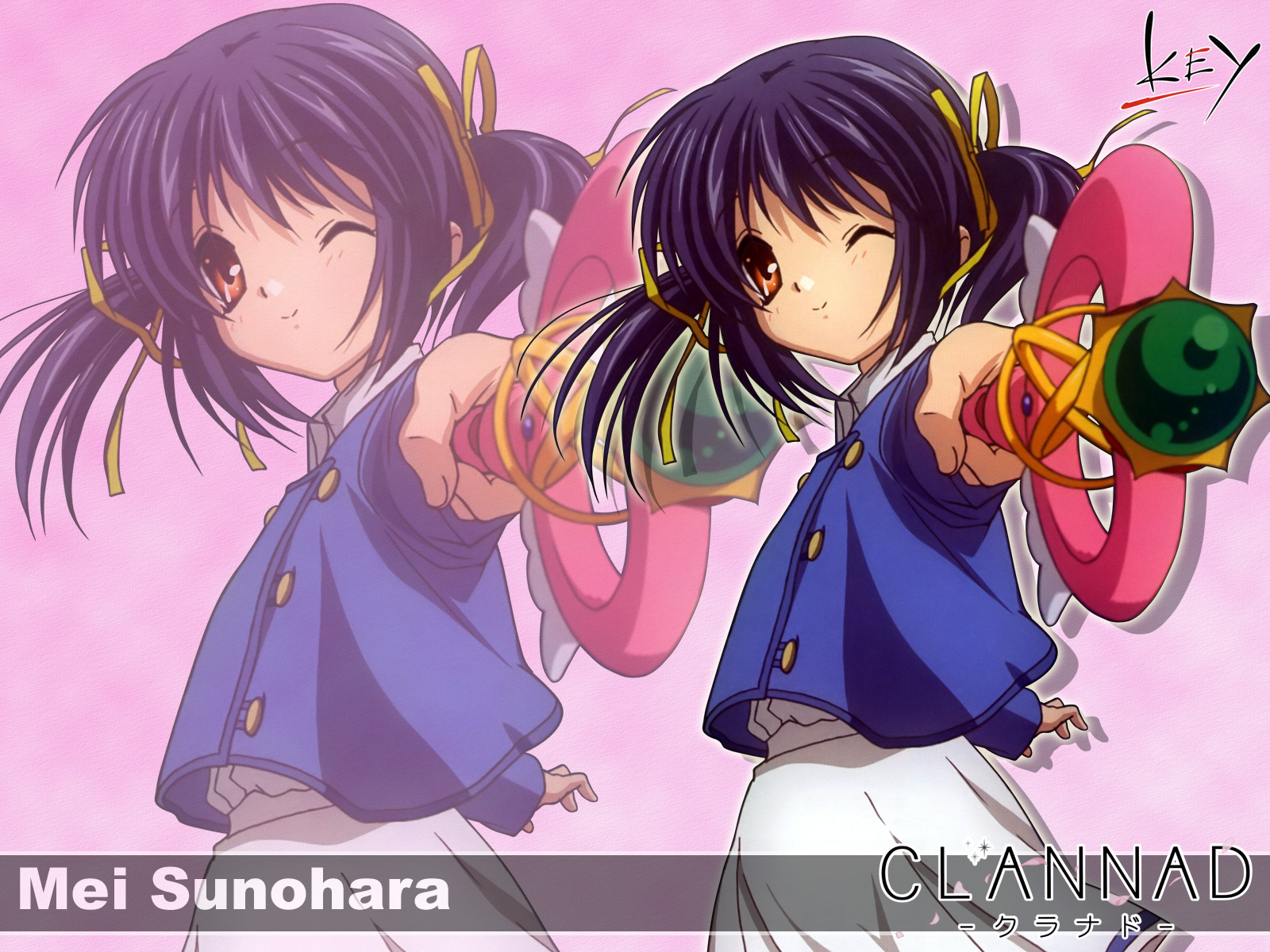 Laden Sie das Animes, Clannad, Mei Sunohara-Bild kostenlos auf Ihren PC-Desktop herunter