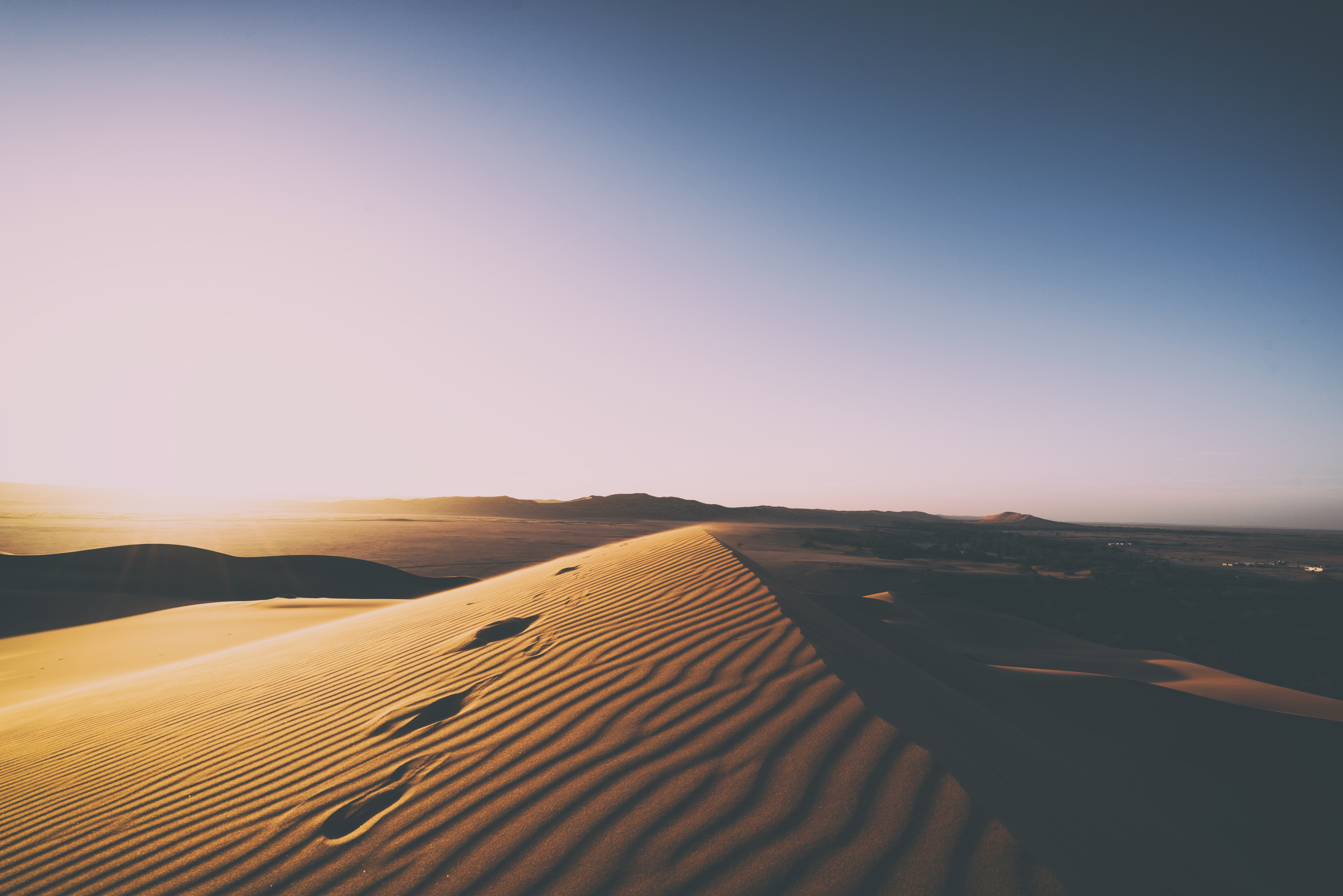 Free download wallpaper Landscape, Nature, Sand, Desert, Horizon, Earth, Dune on your PC desktop
