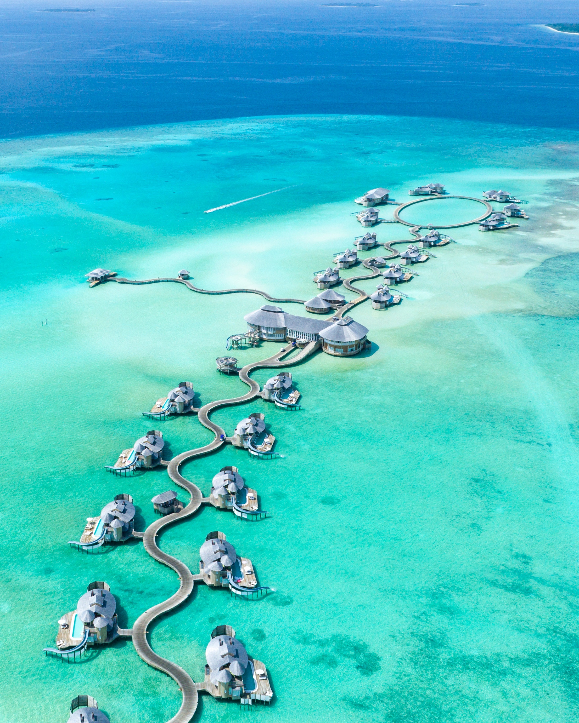 96045 descargar fondo de pantalla maldivas, naturaleza, vista desde arriba, oceano, océano, bungalow: protectores de pantalla e imágenes gratis