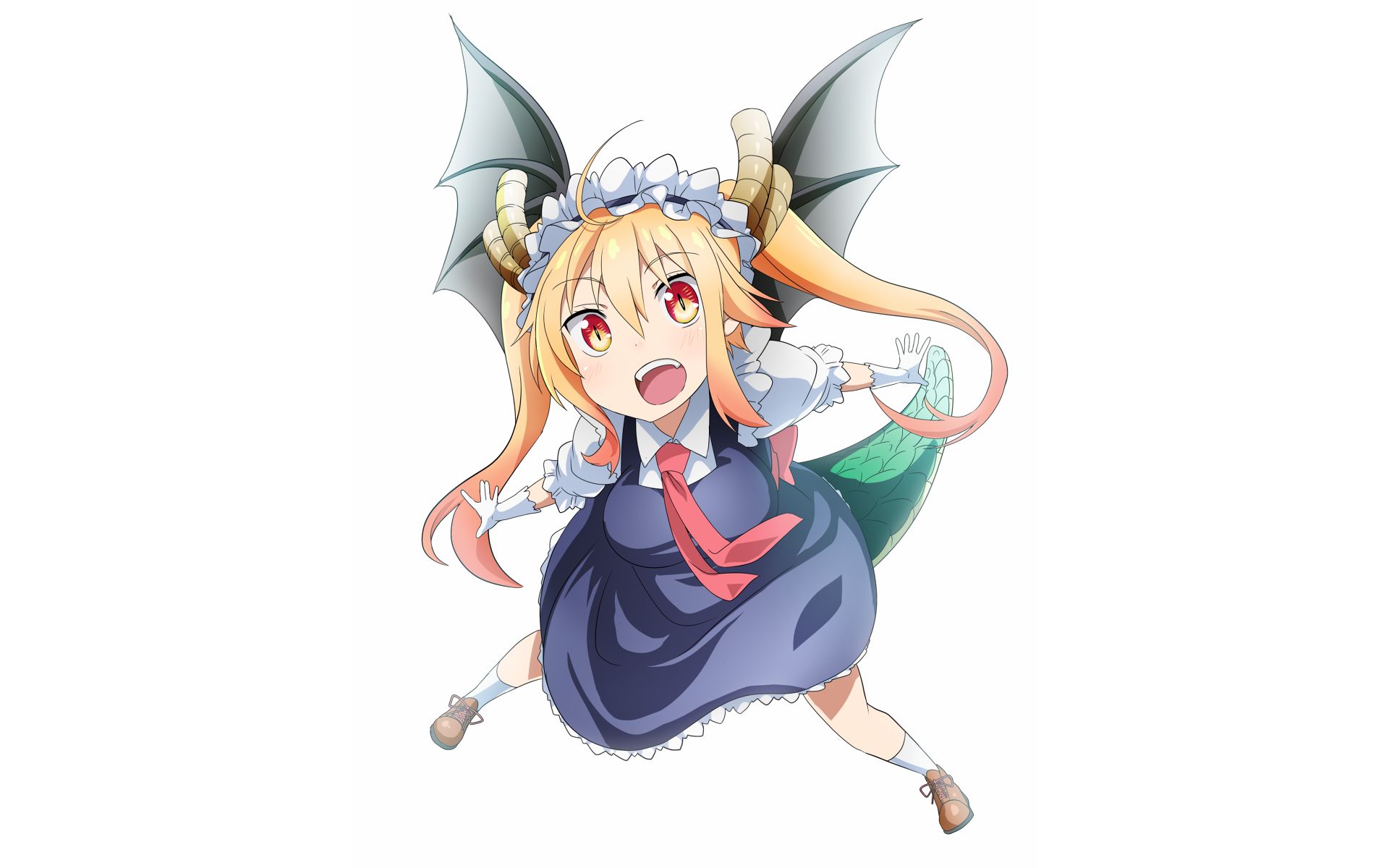 809489 baixar papel de parede anime, a empregada dragão da senhorita kobayashi, kobayashi san chi no maid dragon, tohru (dragon maid da senhorita kobayashi) - protetores de tela e imagens gratuitamente