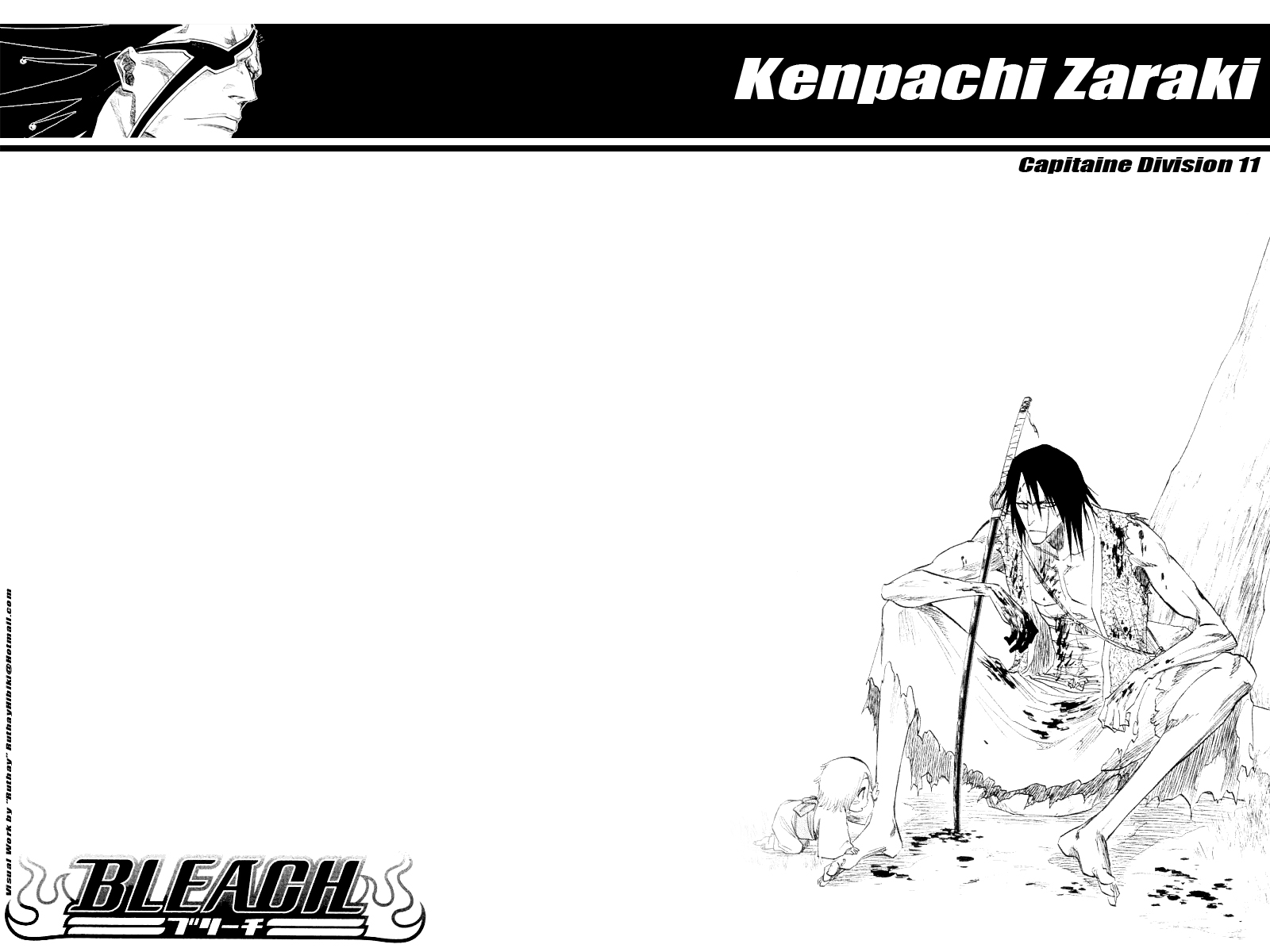 Descarga gratis la imagen Animado, Bleach: Burîchi, Kenpachi Zaraki en el escritorio de tu PC